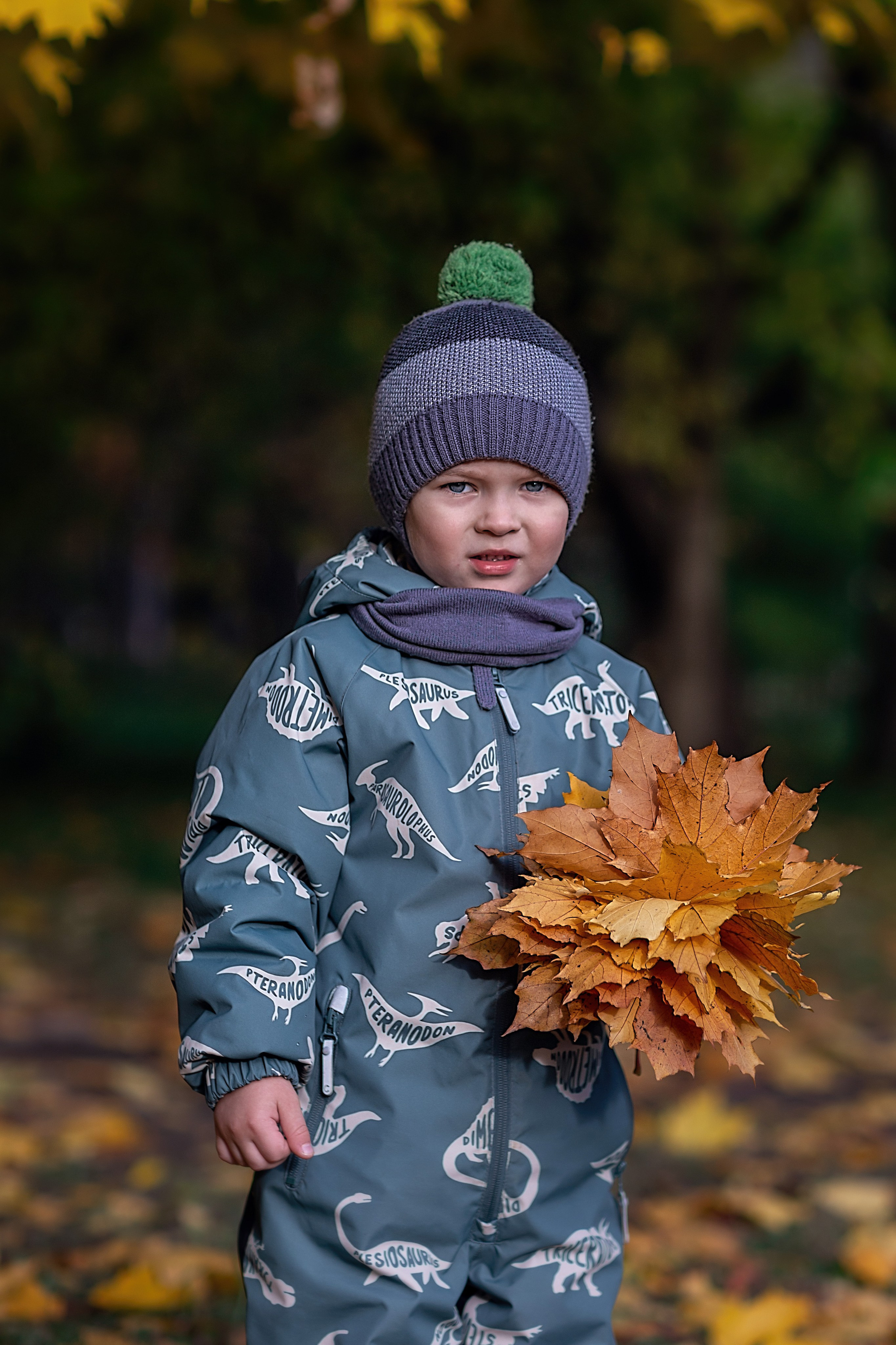 Осенняя прогулка_2024 + печать. Семейный фотограф в Санкт-Петербурге
