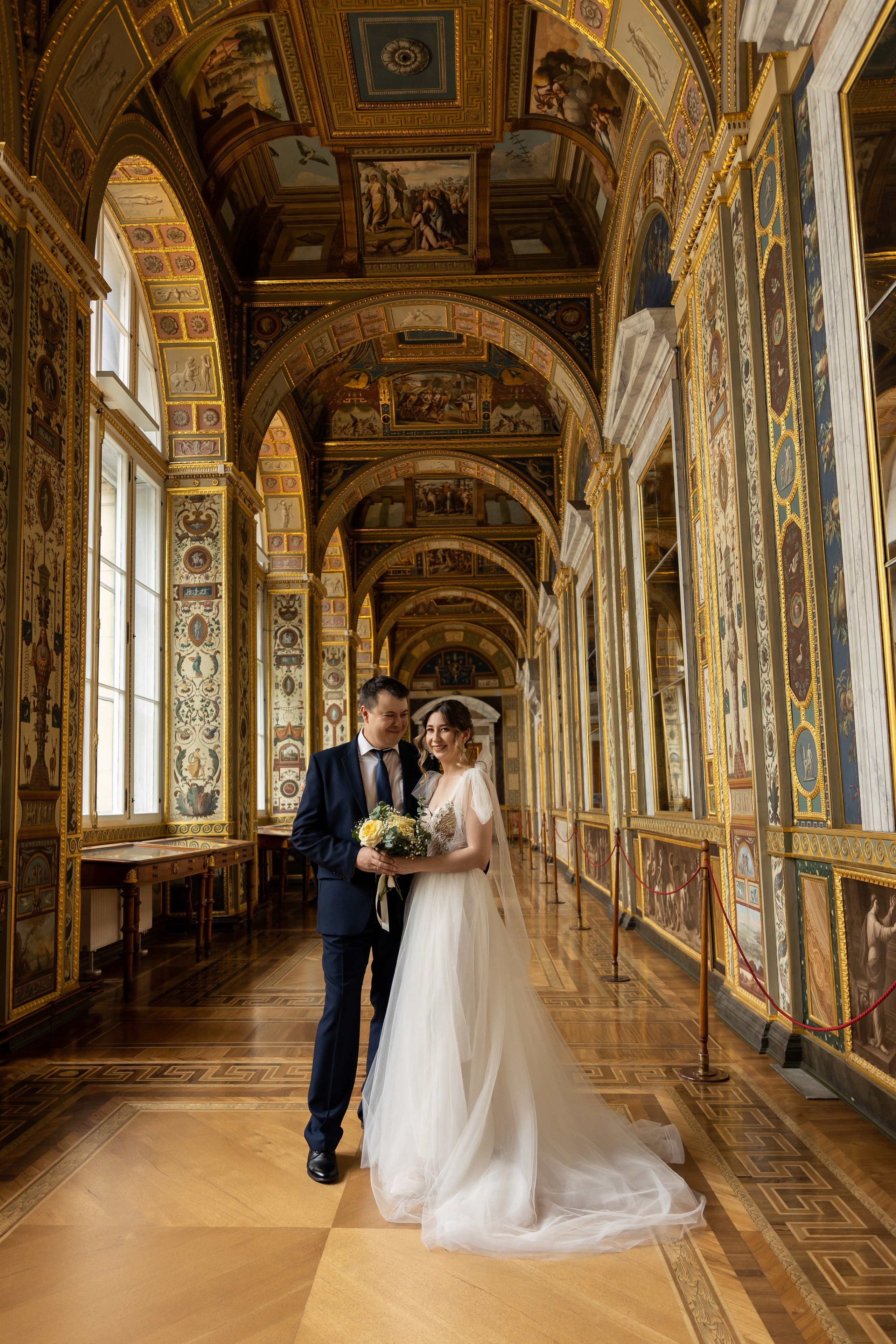 Свадебная фотосессия в Эрмитаже. Семейный и свадебный фотограф в Санкт-Петербурге Татьяна Швыкова