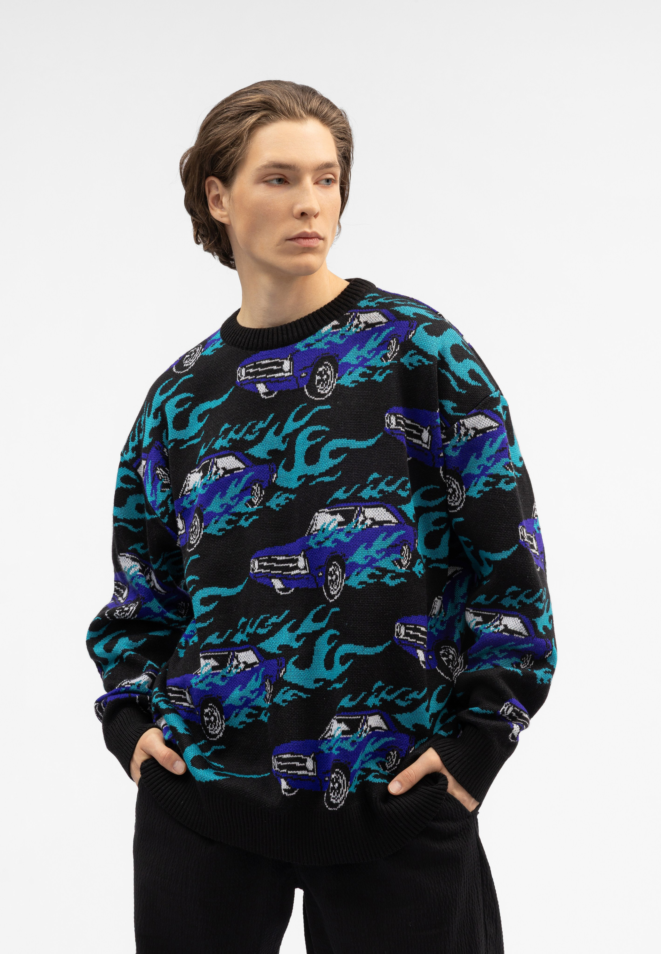 Кейс: Фотосъемка свитеров «Behind the scenes» для Lamoda в СПб