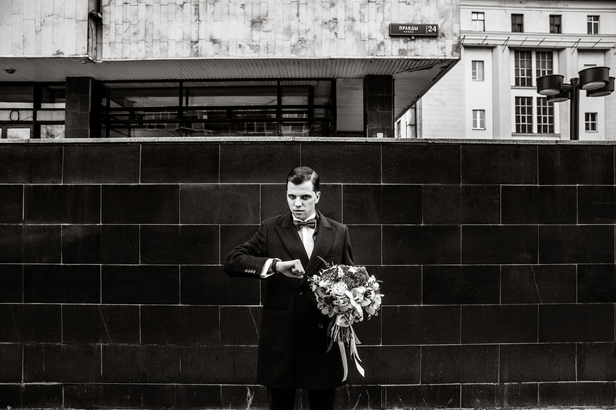 Элла и Антон. Свадебные фотосессии в Москве. Фотограф Сергей Ржевский