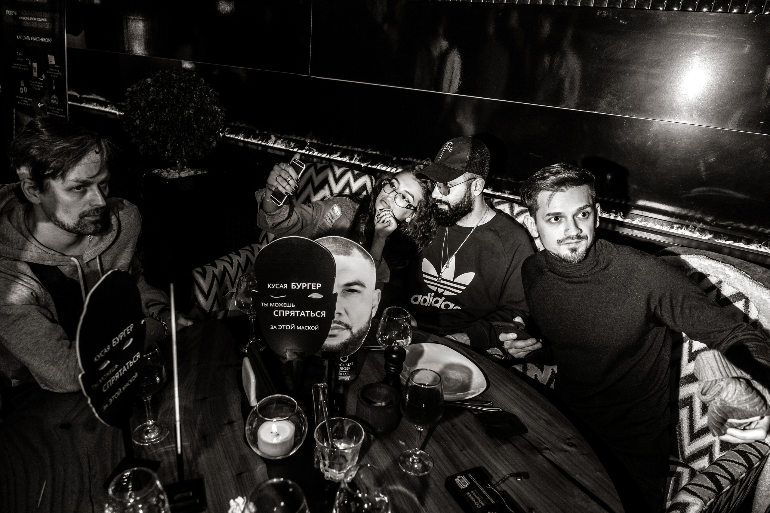 Открытие Black Star Burger Prime в Европейском. Свадебные фотосессии в Москве. Фотограф Сергей Ржевский