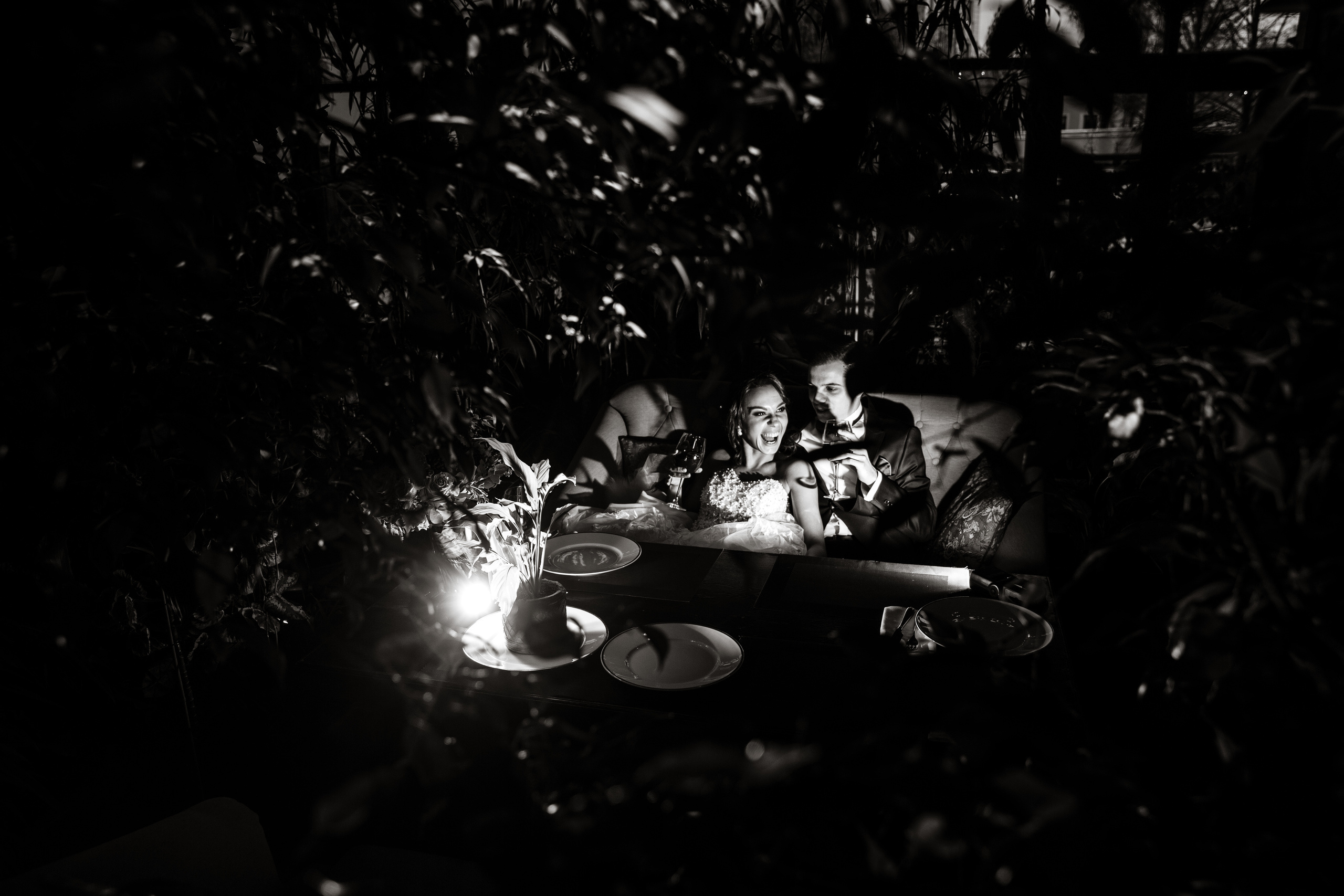 Элла и Антон. Свадебные фотосессии в Москве. Фотограф Сергей Ржевский