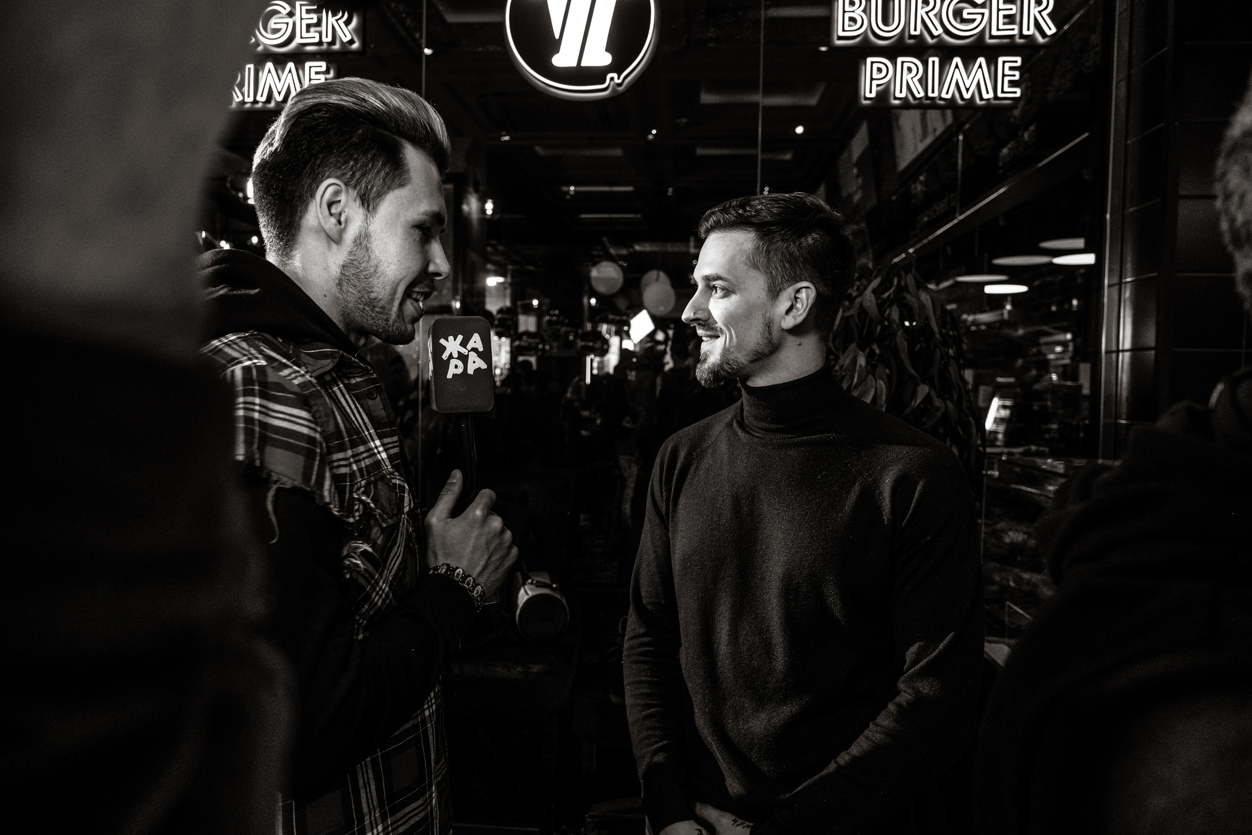 Открытие Black Star Burger Prime в Европейском. Свадебные фотосессии в Москве. Фотограф Сергей Ржевский