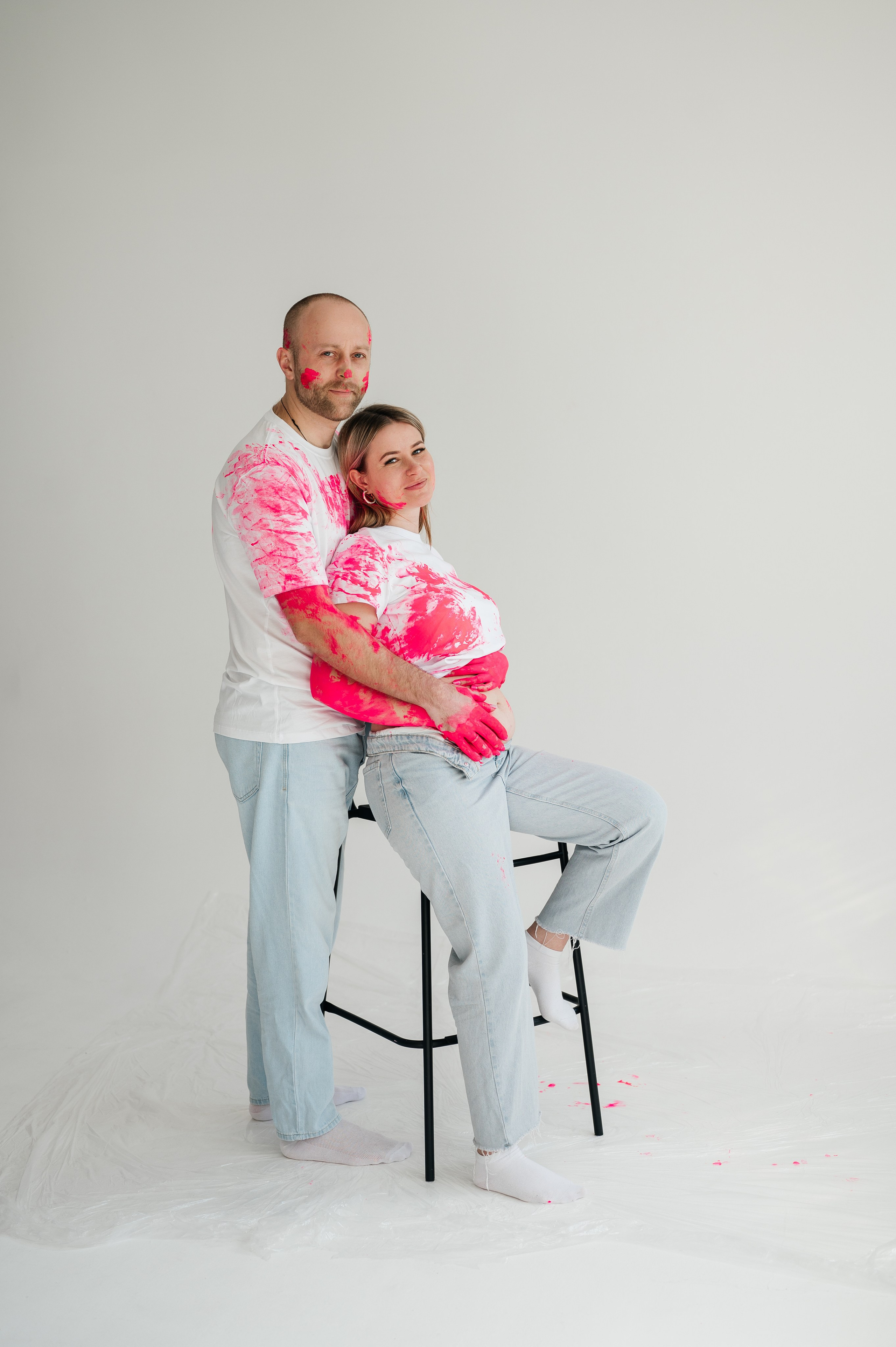 Гендер пати с красками. Свадебный и семейный фотограф в Краснодаре Алина Мельник