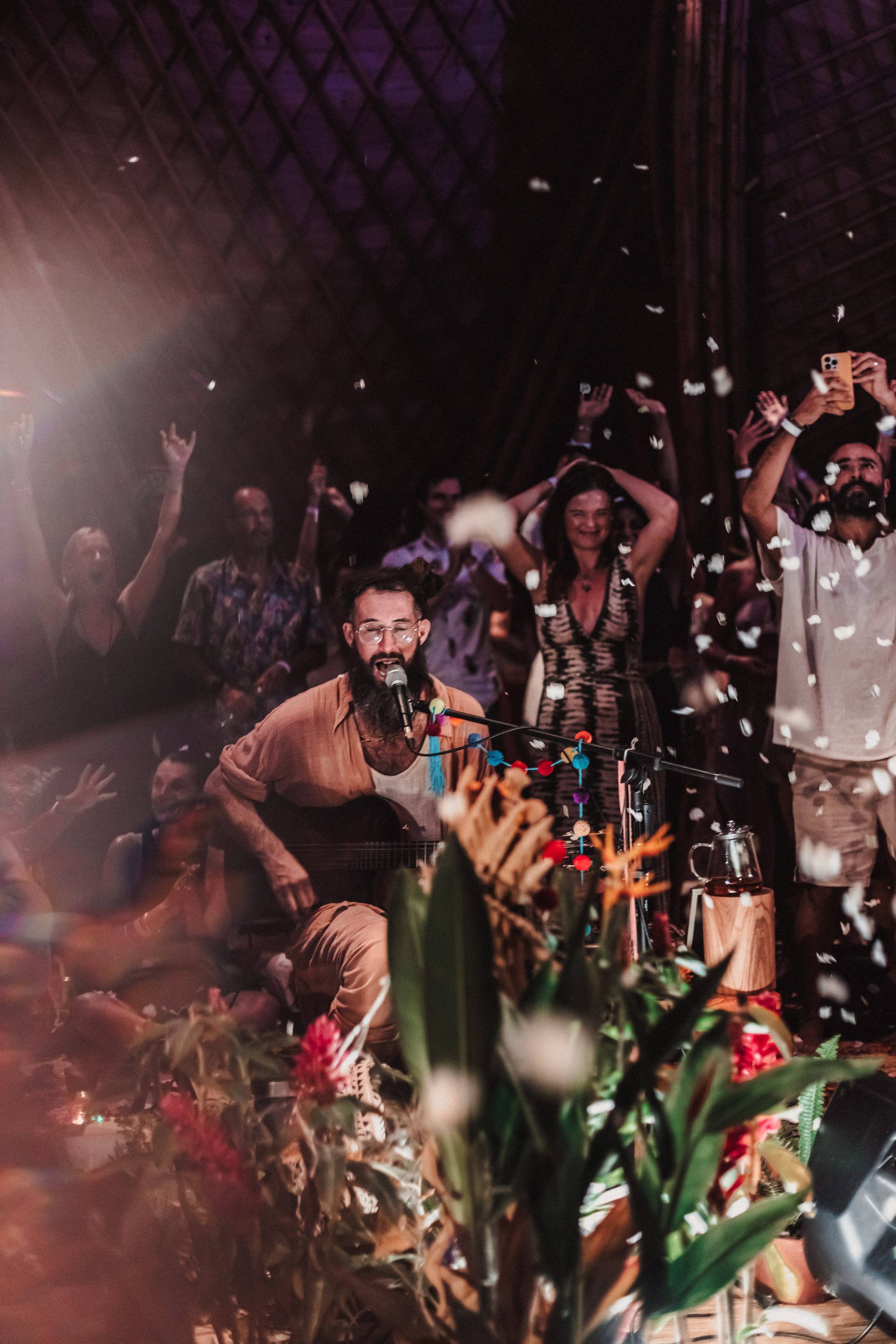 Hanuman Project kirtan at Alchemy march. Mariam Bagdasaryan