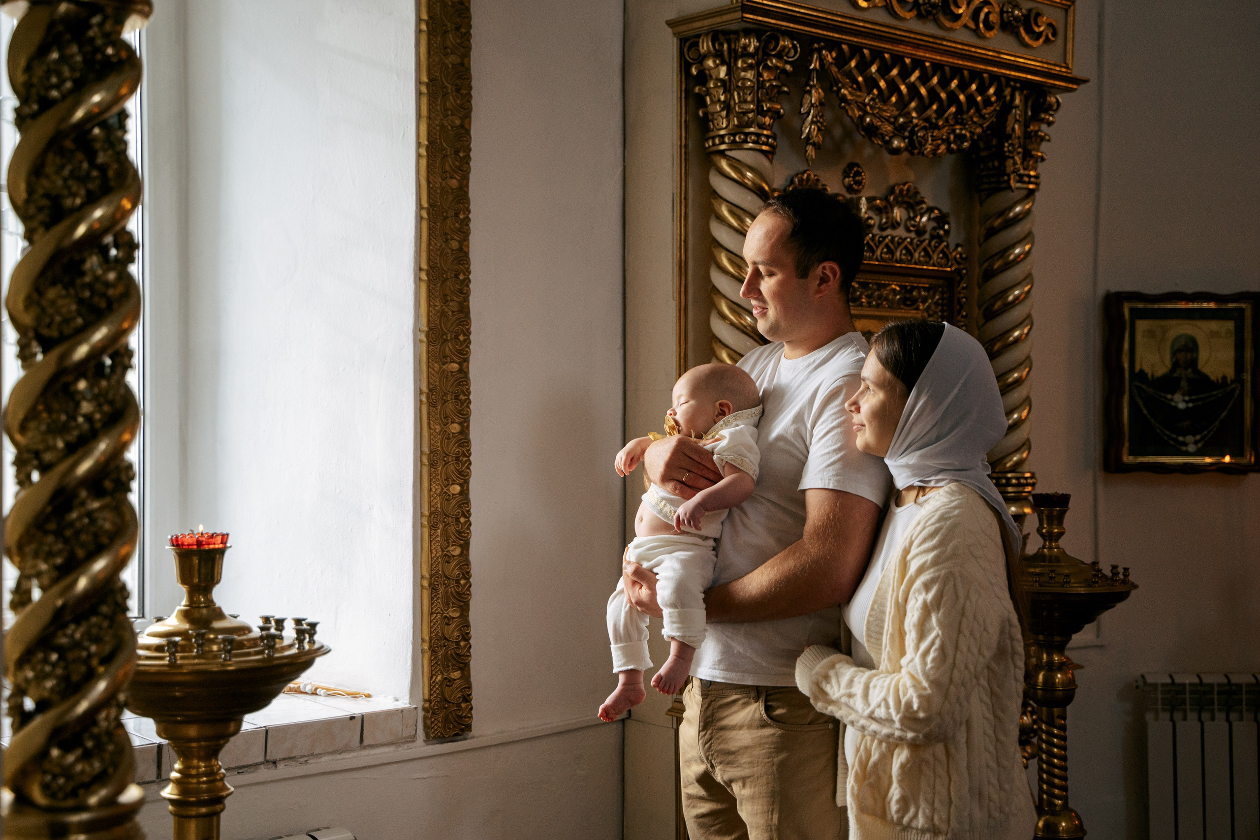 Крестины Ивана. Фотограф в Казани Алсу Багабиева