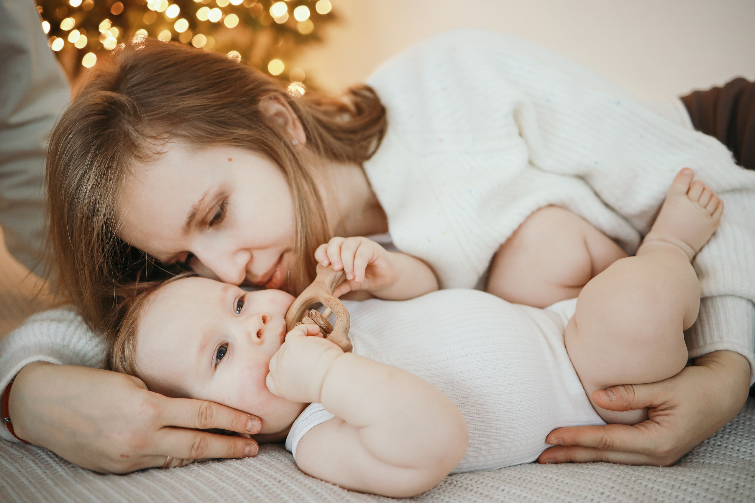 Первый Новый год. Семейный фотограф в Москве Ольга Комарова