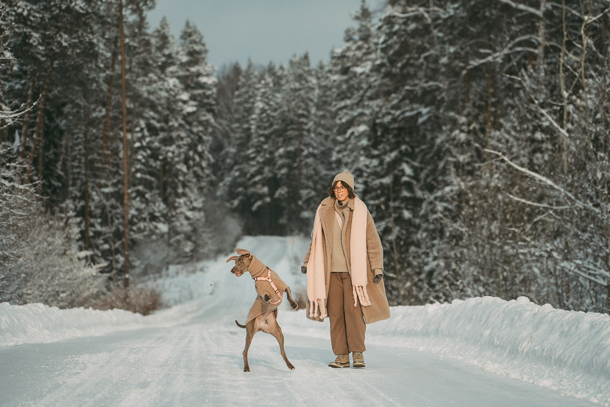 Лена и Фанни. Фотограф анималист в Москве и Санкт-Петербурге Свиридова Анна