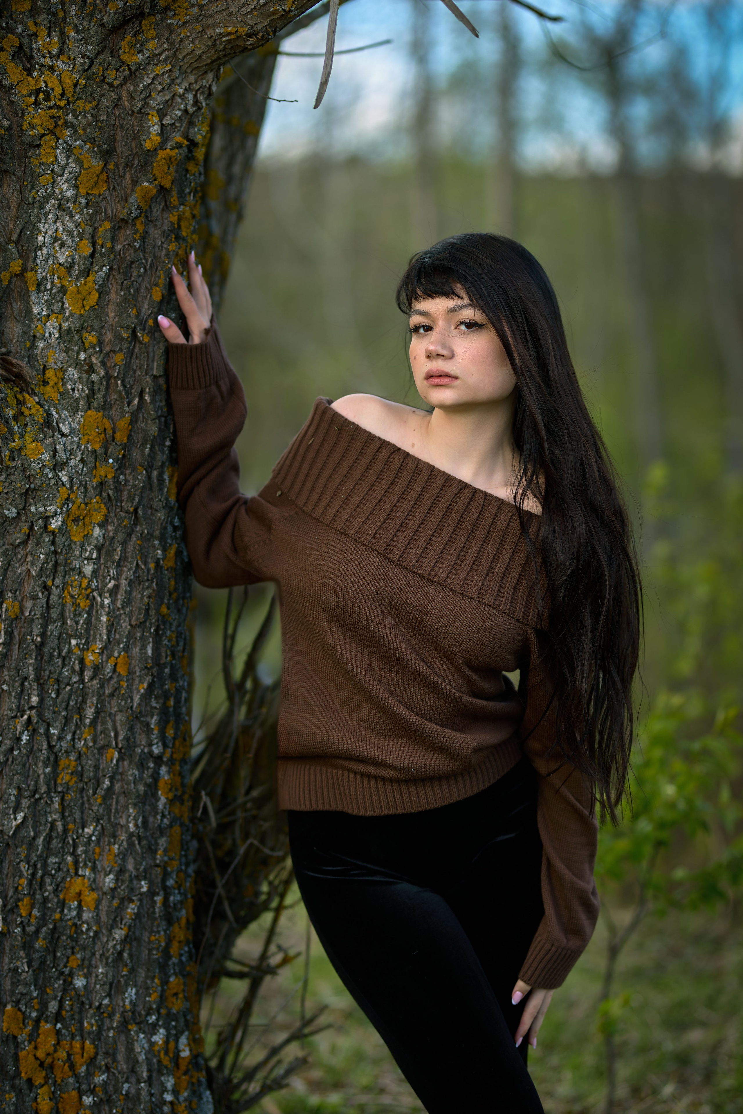 Прогулочная фотосессия, в коротком свитере. Чувашия. Чебоксары. Владимир Суздалов (ProMaXe) — Портретный фотограф, тематические фотосессии в Чебоксарах