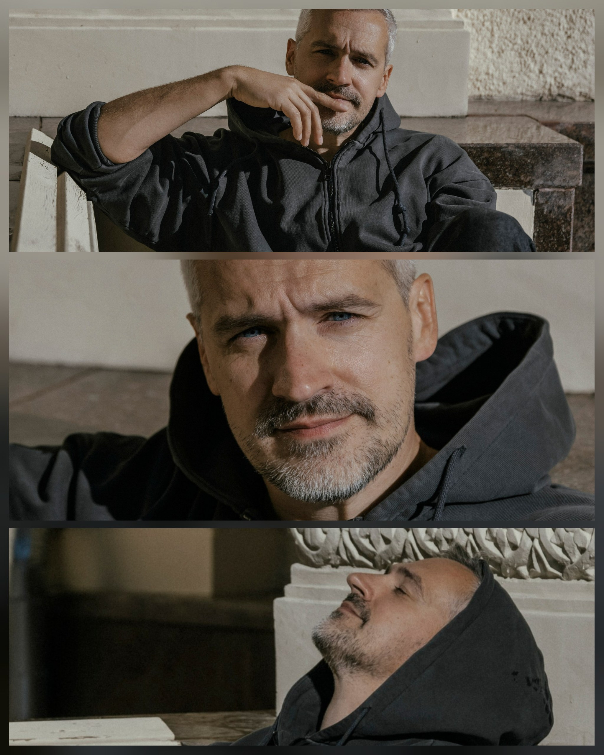 мужчина в капюшоне