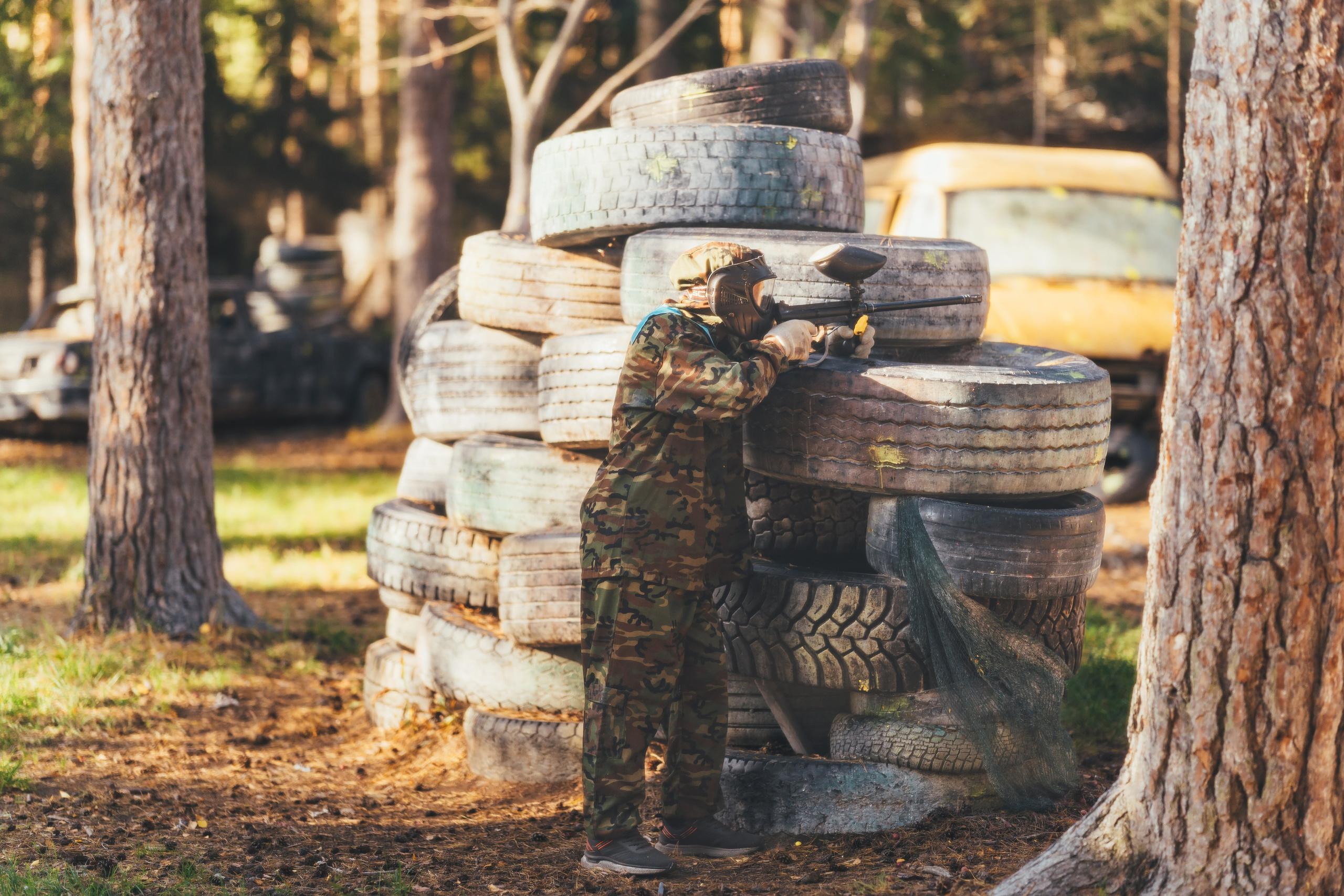 Пейнтбол, Лосино-Петровский, клуб Сова. Наталья Дукалова фотограф Щелково Королев Пушкино Москва Балашиха
