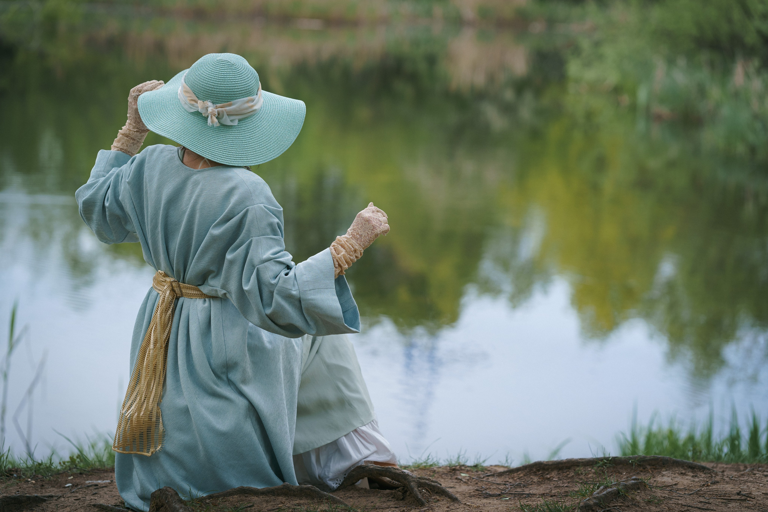 Женский портрет на природе