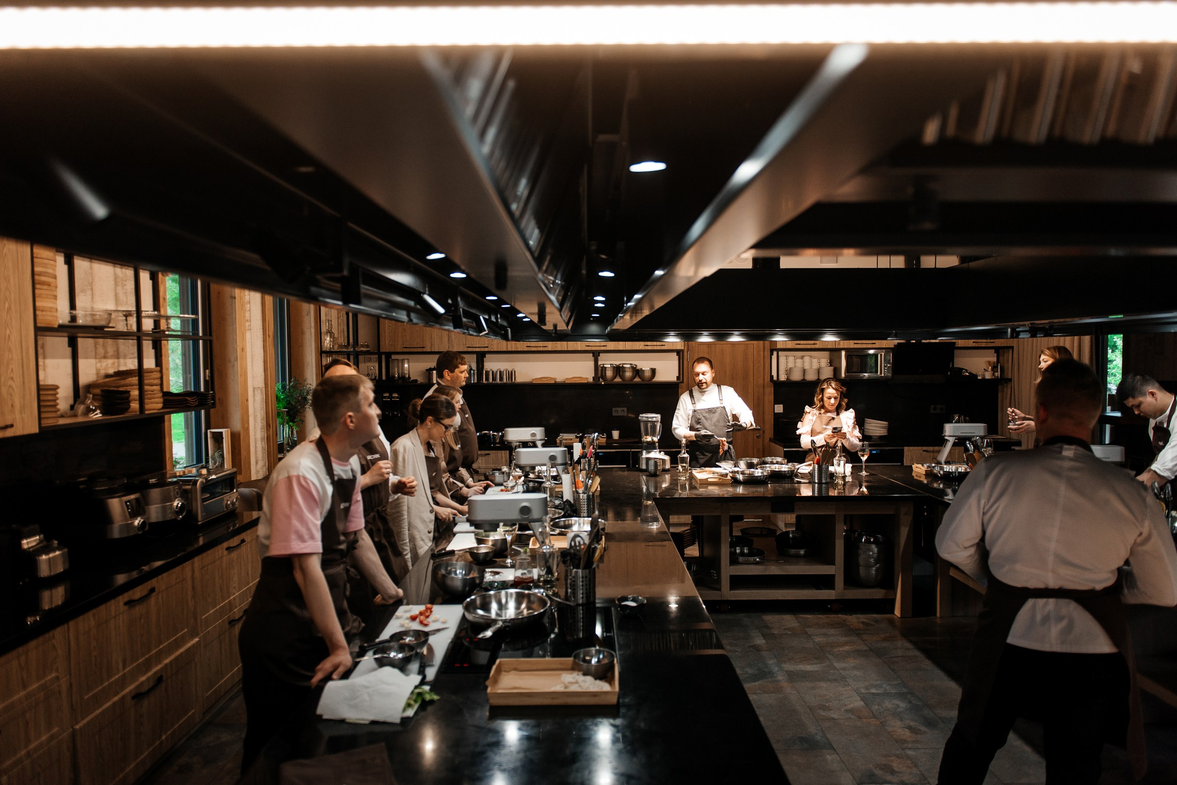 свадебный ужин в ресторане Чаща в Охта парке