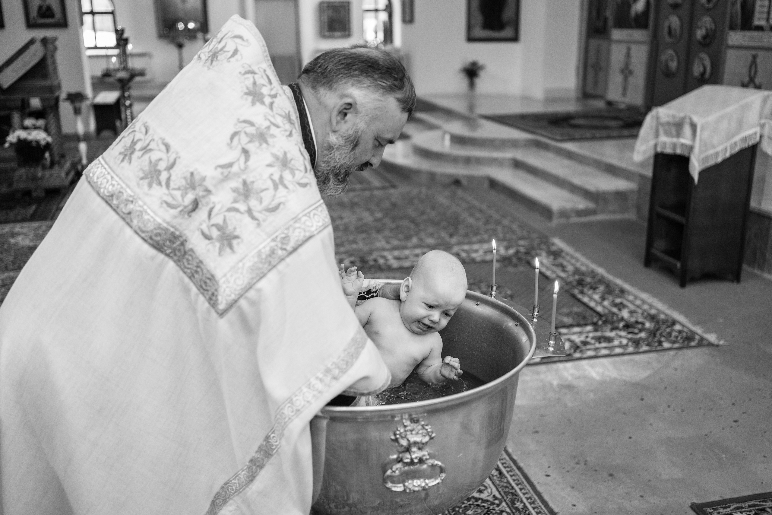 Крещение Бориса. Семейный и свадебный фотограф Минск, Беларусь Анна Орловская