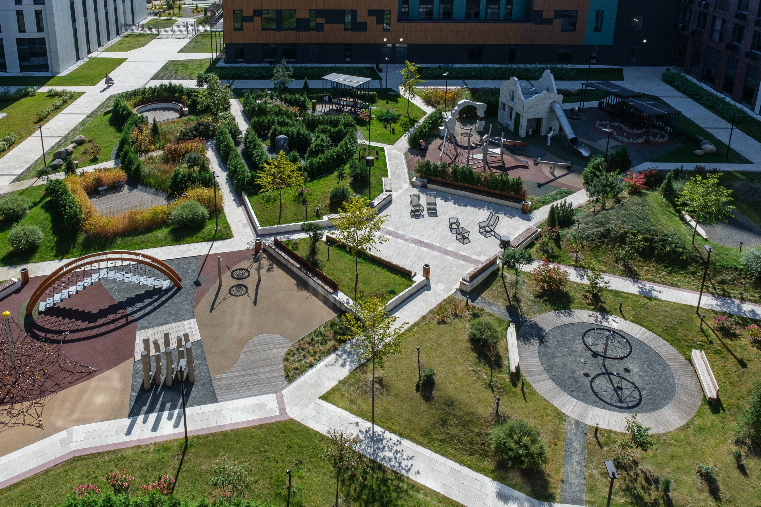 Жилой комплекс Nagatino i-Land | Бюро А4 | 2025. Михаил Мулач | Архитектурный фотограф