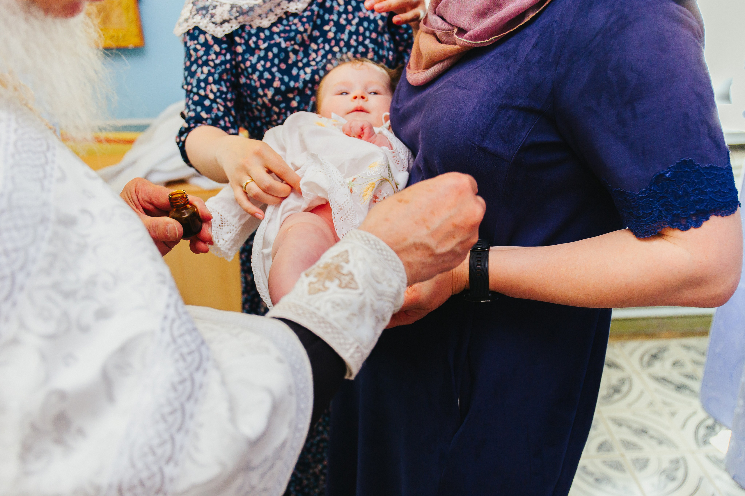 Фотосессия крещения малыша. Фотограф новорожденных и детский в Сергиевом Посаде Кругликова Юлия