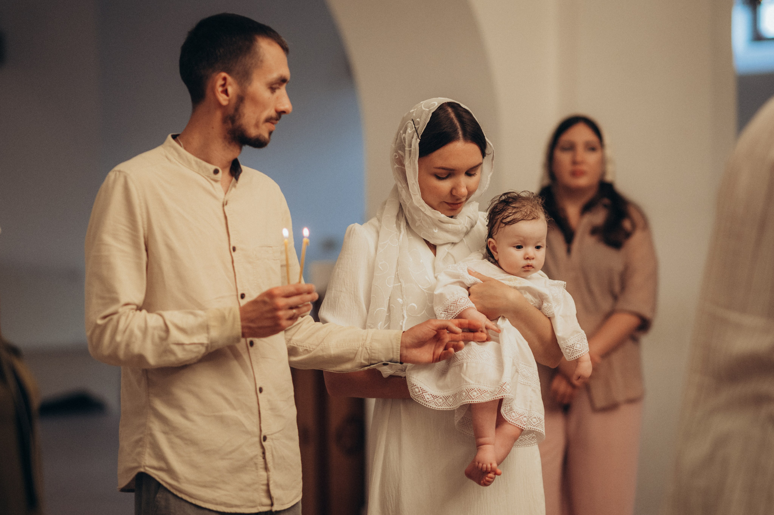 Крещение Машеньки. Семейный фотограф МОСКВА/Королёв