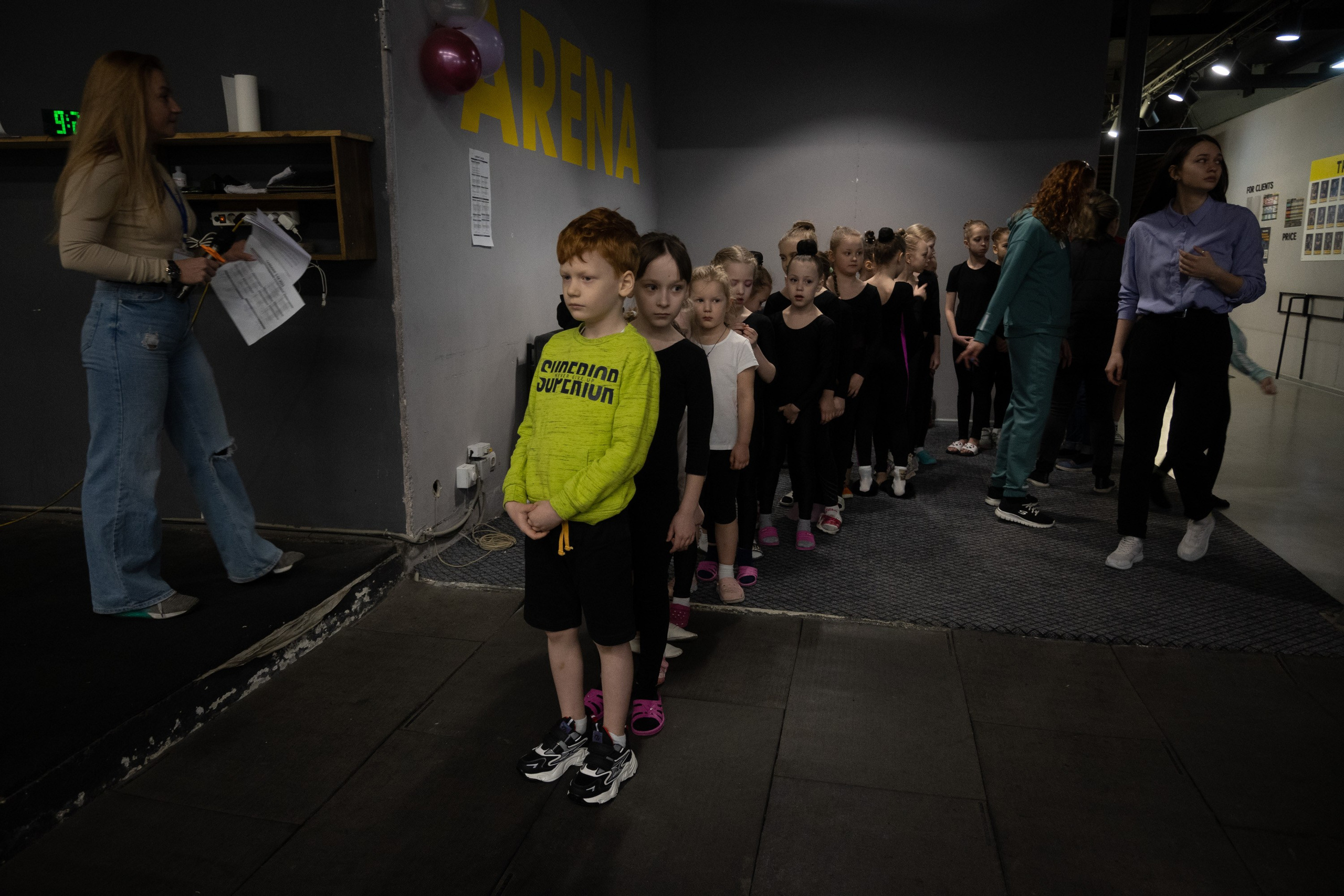 Внутриклубные соревнования по воздушной гимнастике 02.04.23