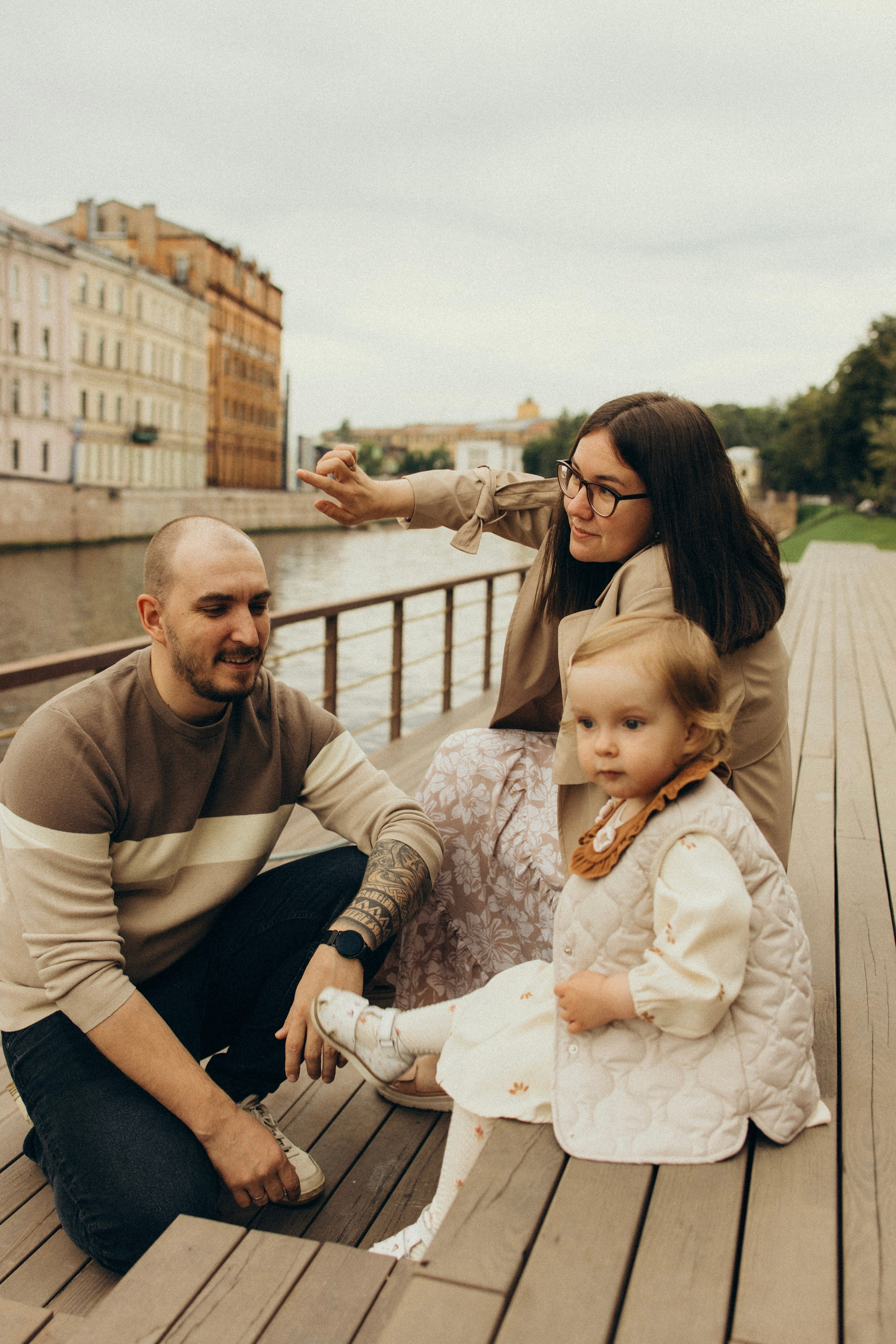 Семейная прогулка 🌳. Семейный фотограф в Санкт-Петербурге Виктория Безгузова