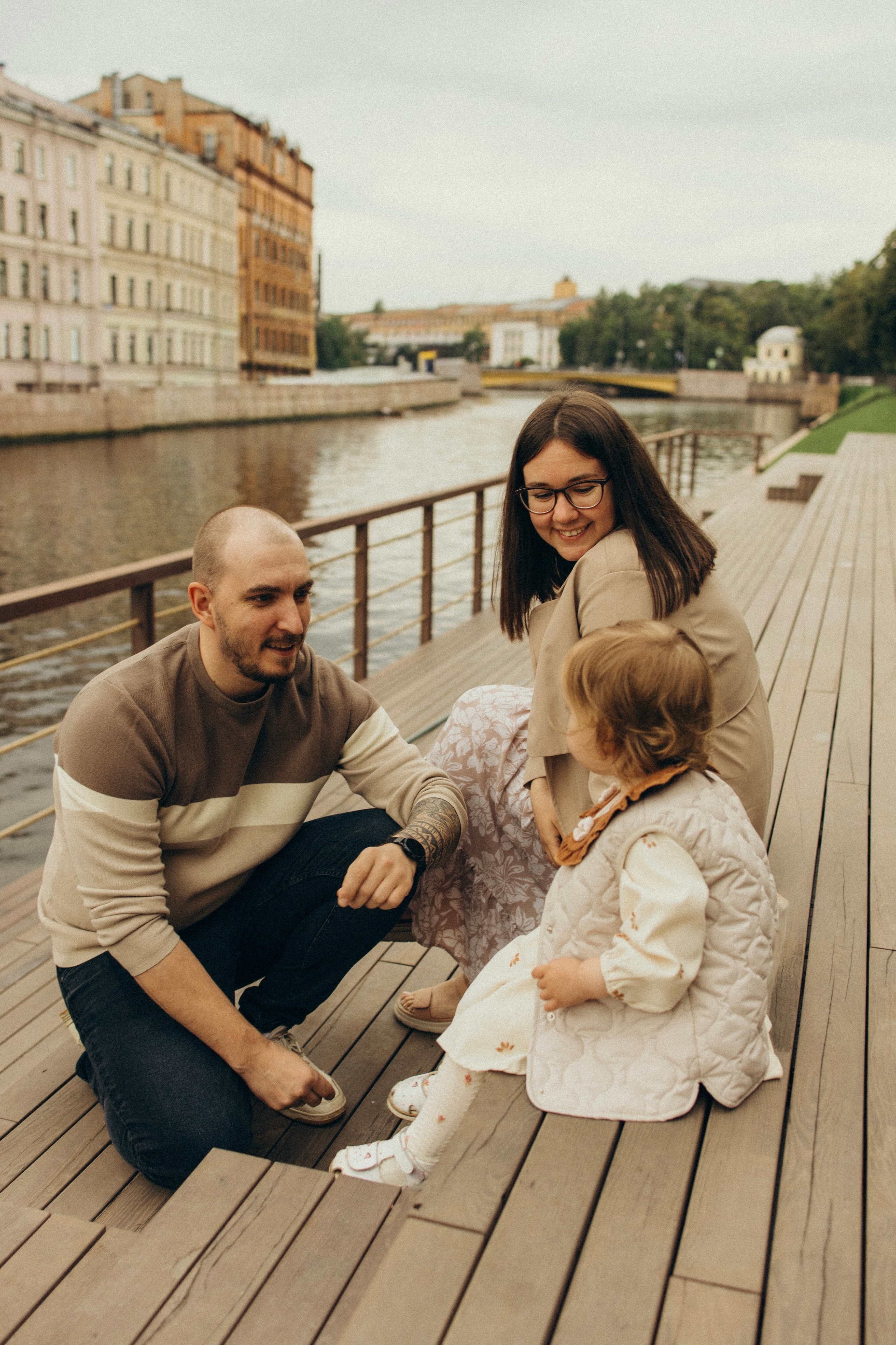 Семейная прогулка 🌳. Семейный фотограф в Санкт-Петербурге Виктория Безгузова