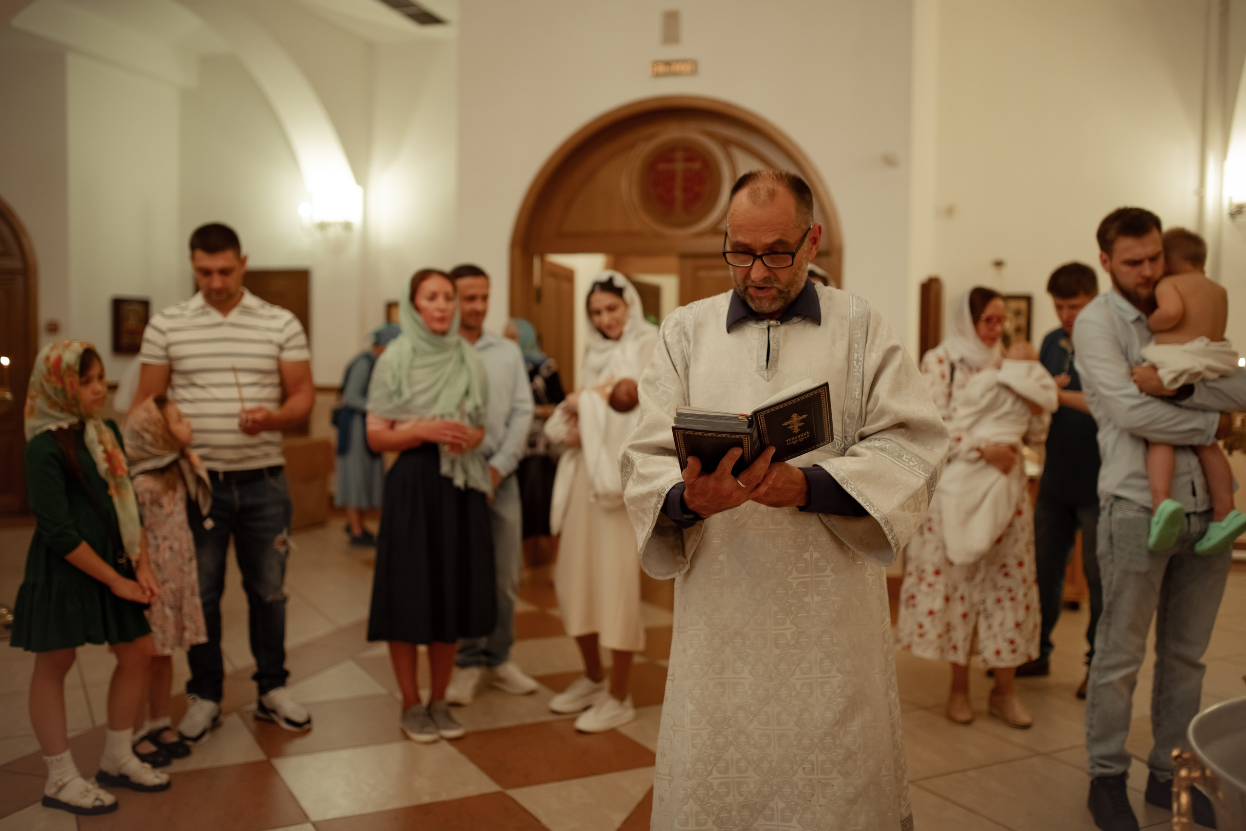 Крещение Анастасии. Семейный и детский фотограф в Москве Дорогова Екатерина