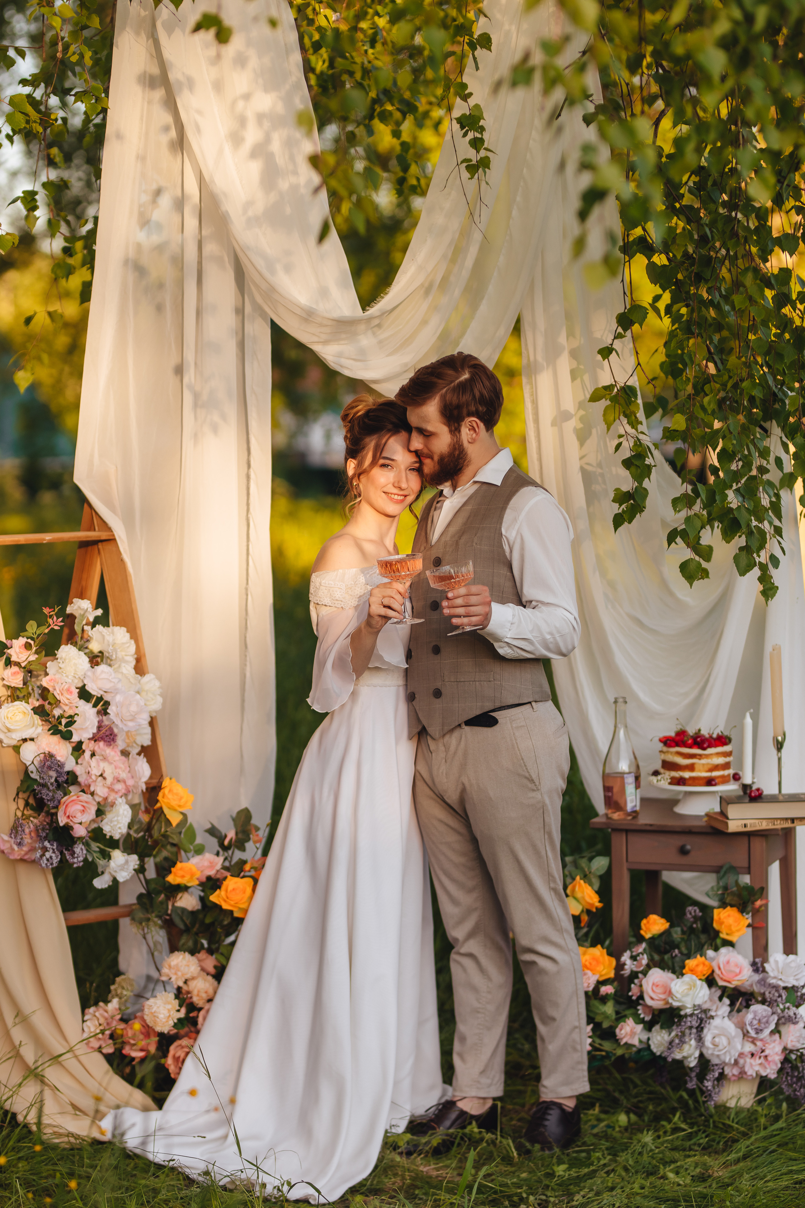 Андрей и Лиза. Свадебный и семейный фотограф в Туле и области Маша Костина