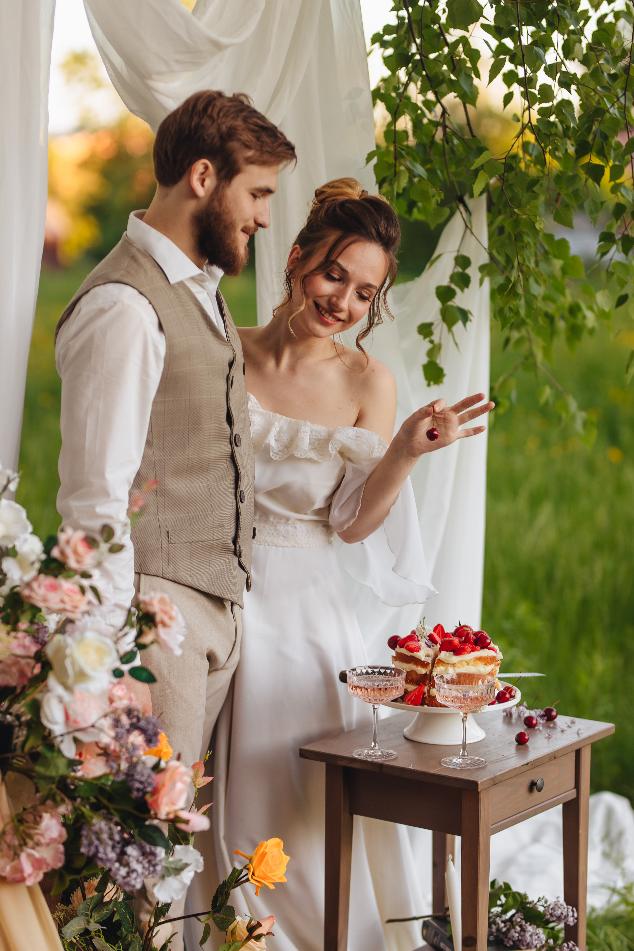 Андрей и Лиза. Свадебный и семейный фотограф в Туле и области Маша Костина
