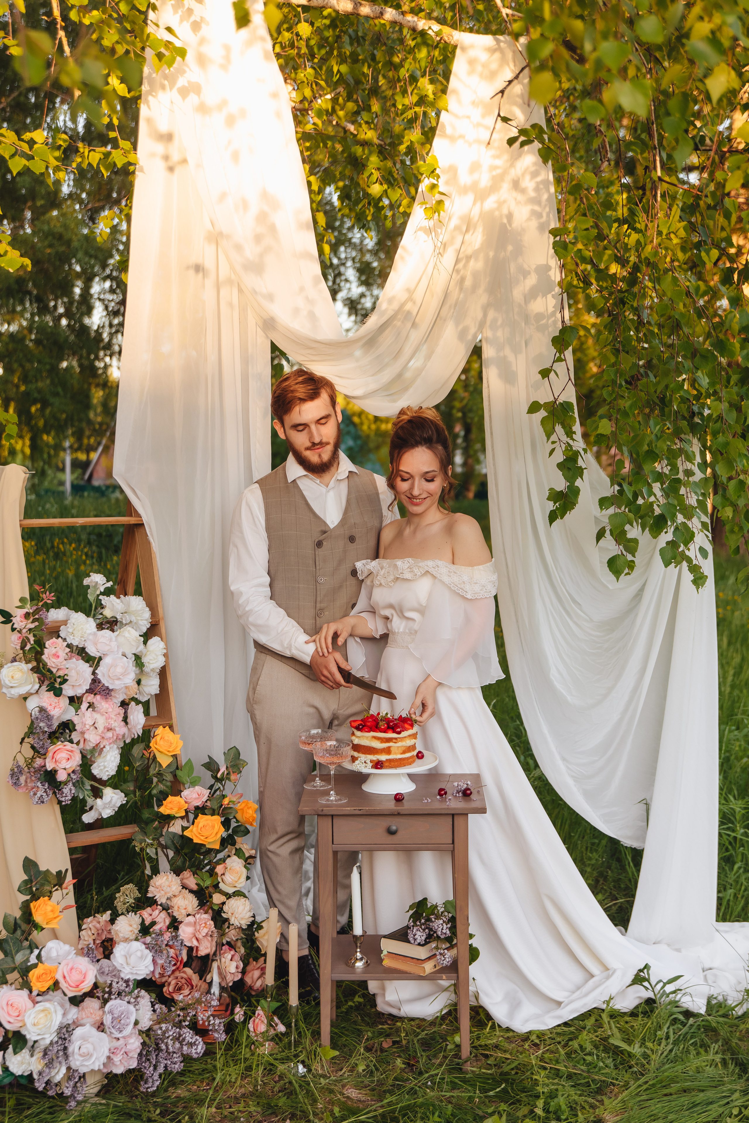Андрей и Лиза. Свадебный и семейный фотограф в Туле и области Маша Костина