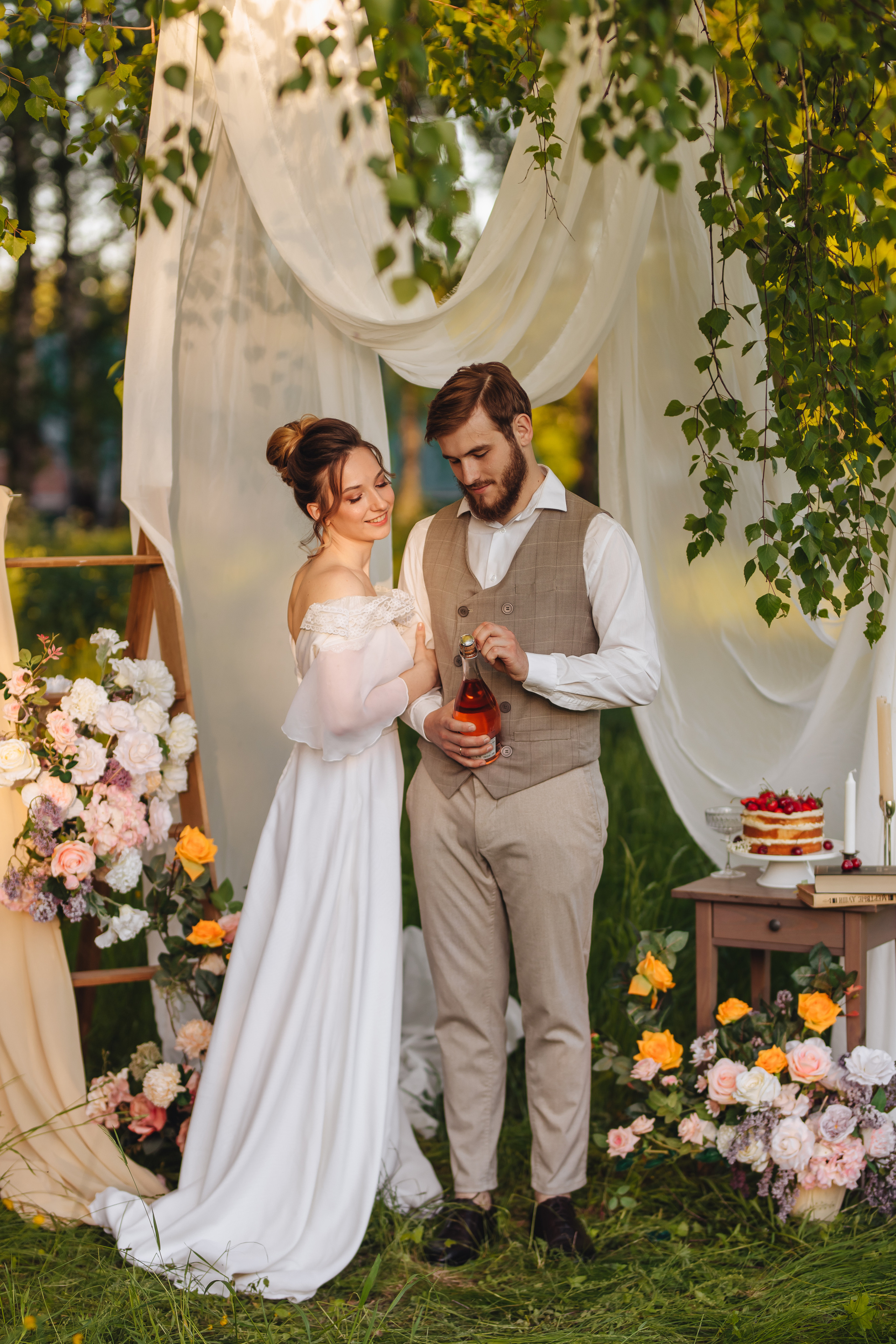 Андрей и Лиза. Свадебный и семейный фотограф в Туле и области Маша Костина