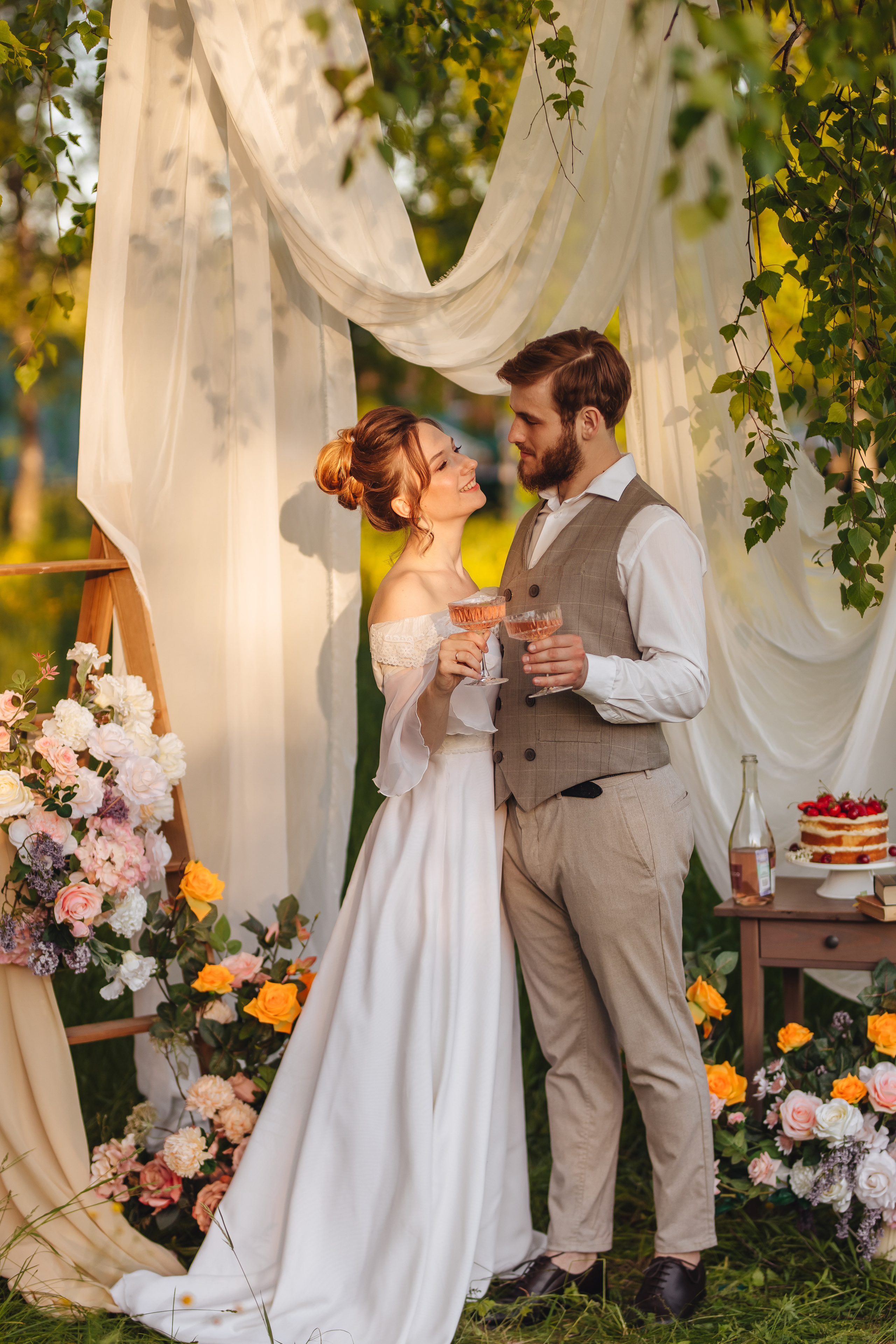 Андрей и Лиза. Свадебный и семейный фотограф в Туле и области Маша Костина