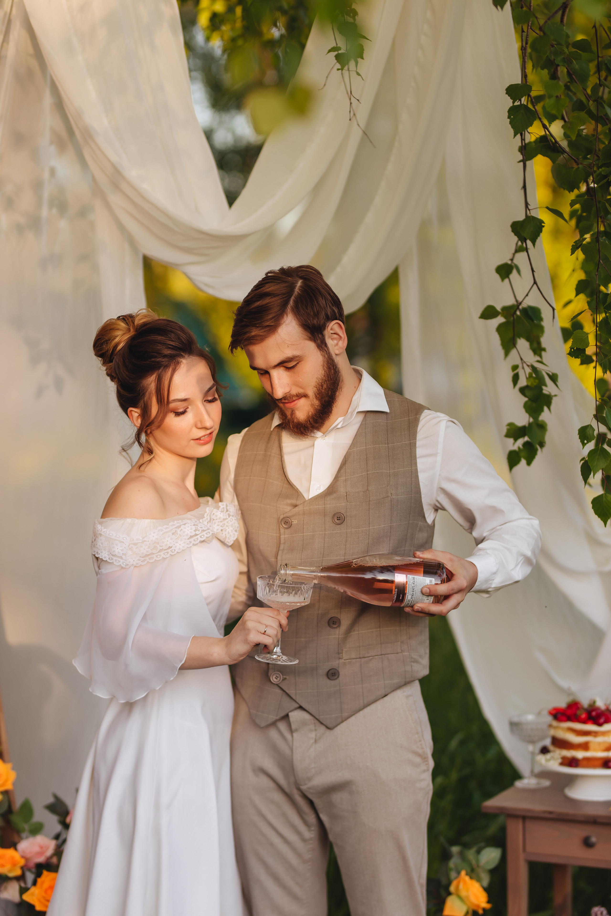 Андрей и Лиза. Свадебный и семейный фотограф в Туле и области Маша Костина