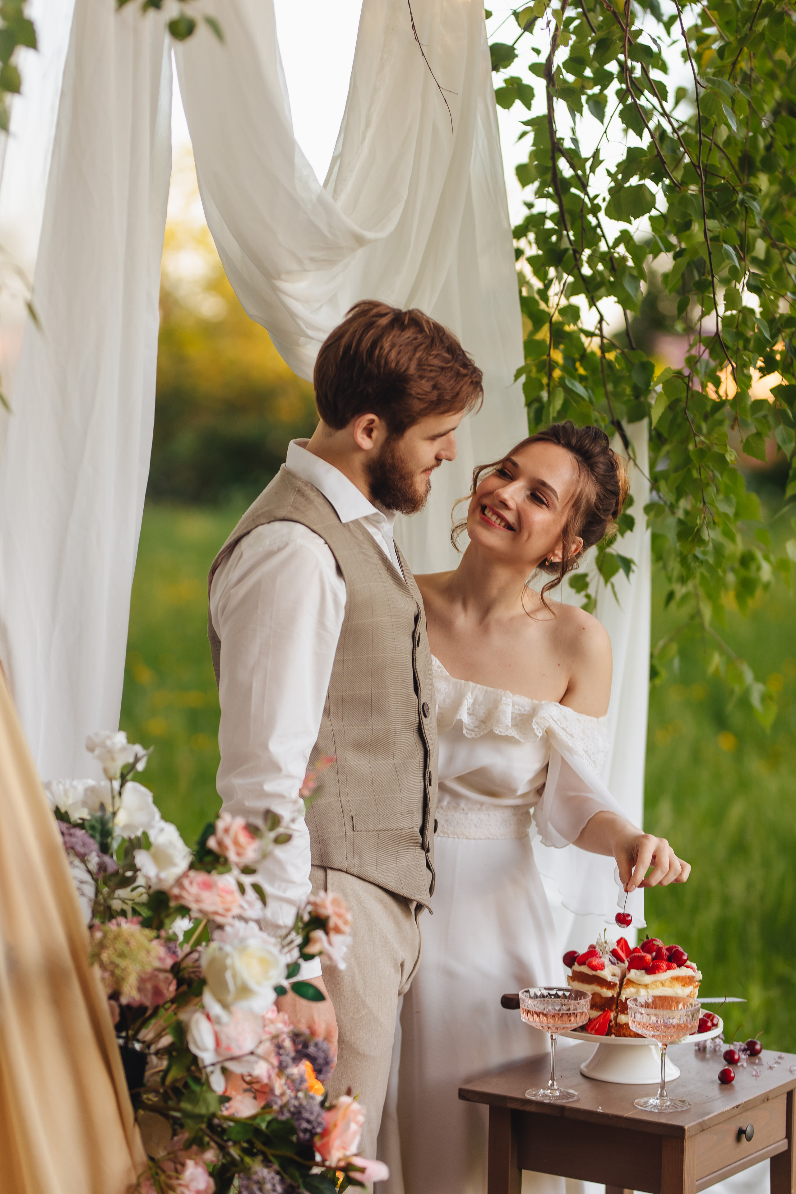 Андрей и Лиза. Свадебный и семейный фотограф в Туле и области Маша Костина