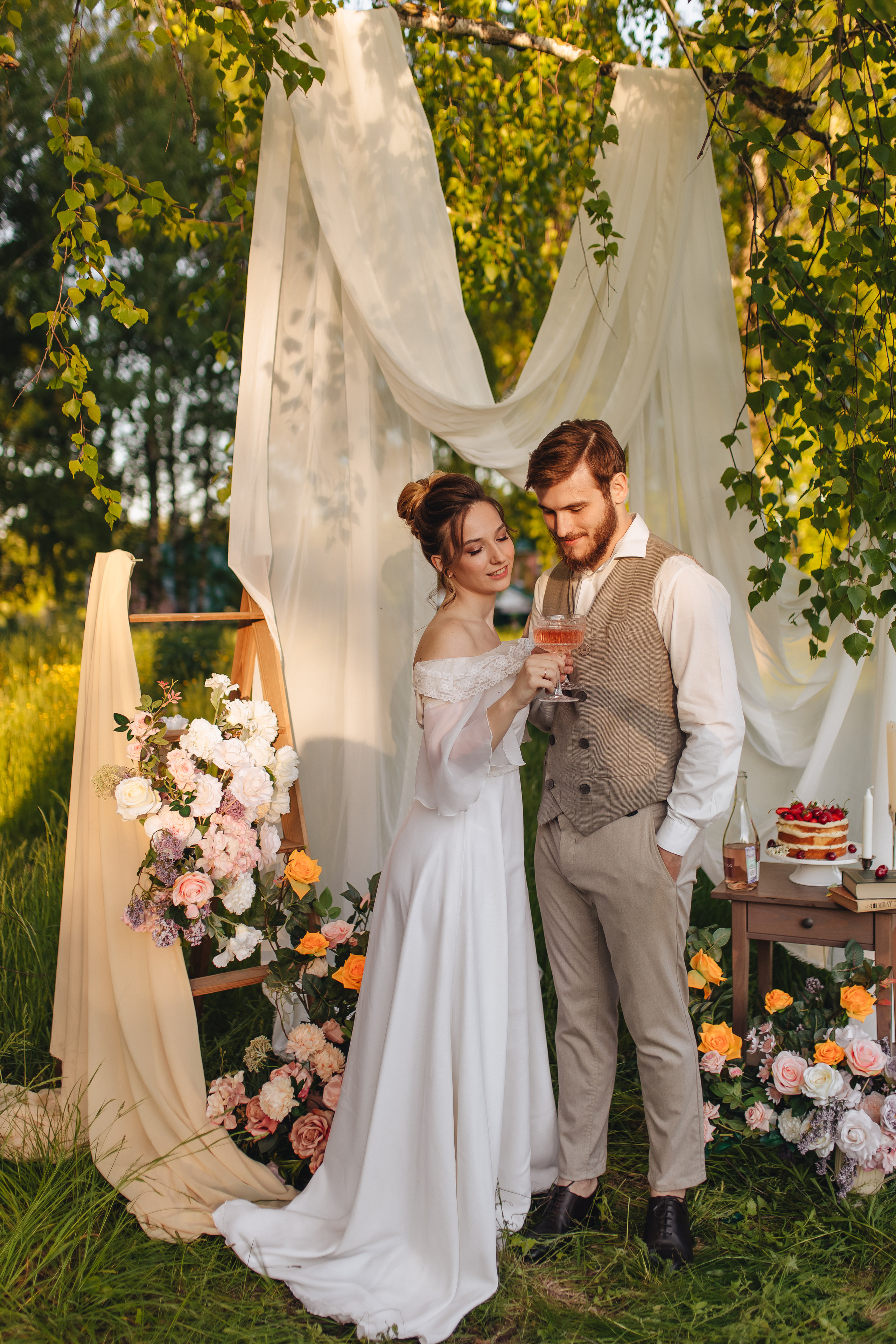 Андрей и Лиза. Свадебный и семейный фотограф в Туле и области Маша Костина