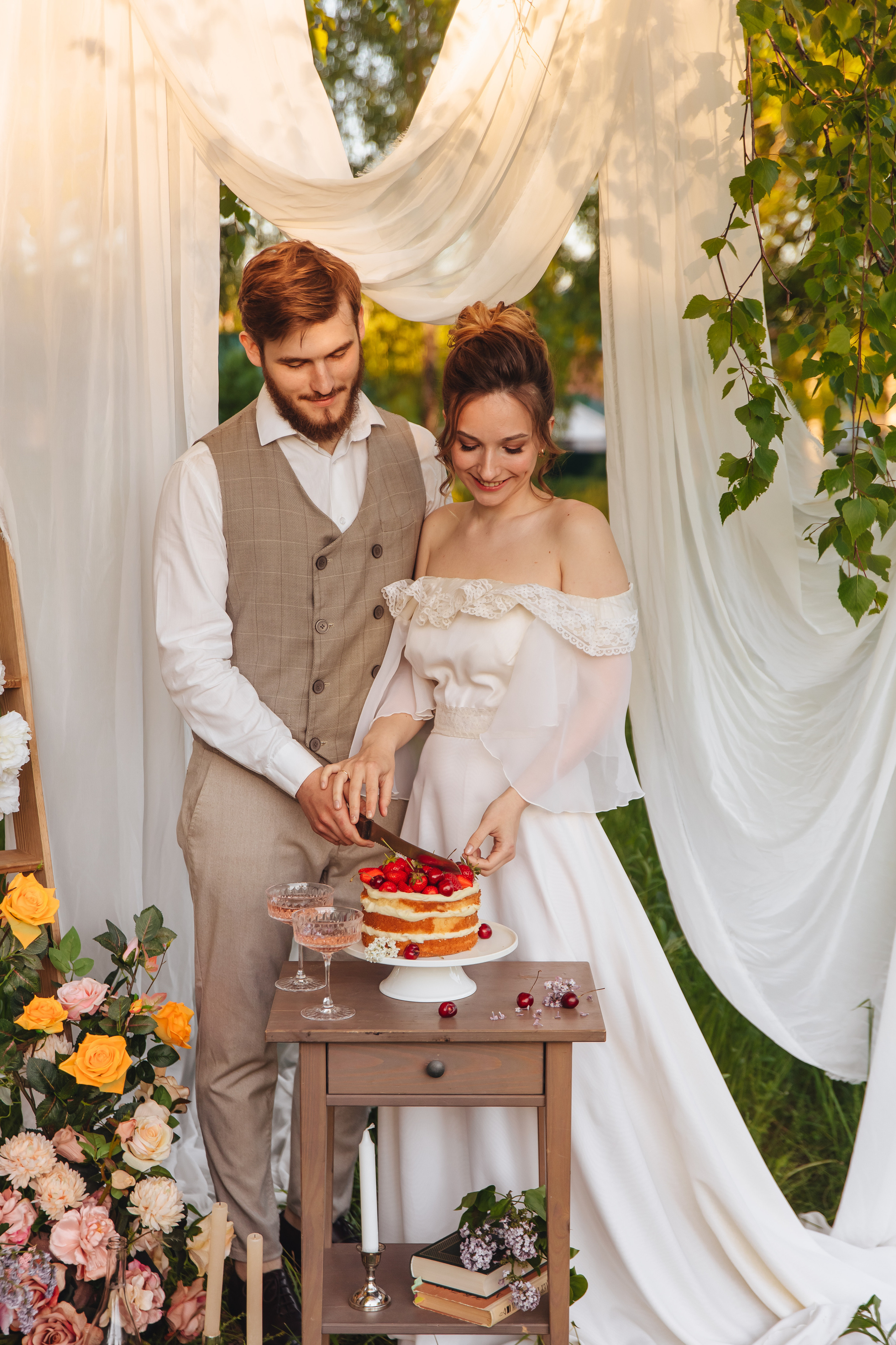 Андрей и Лиза. Свадебный и семейный фотограф в Туле и области Маша Костина