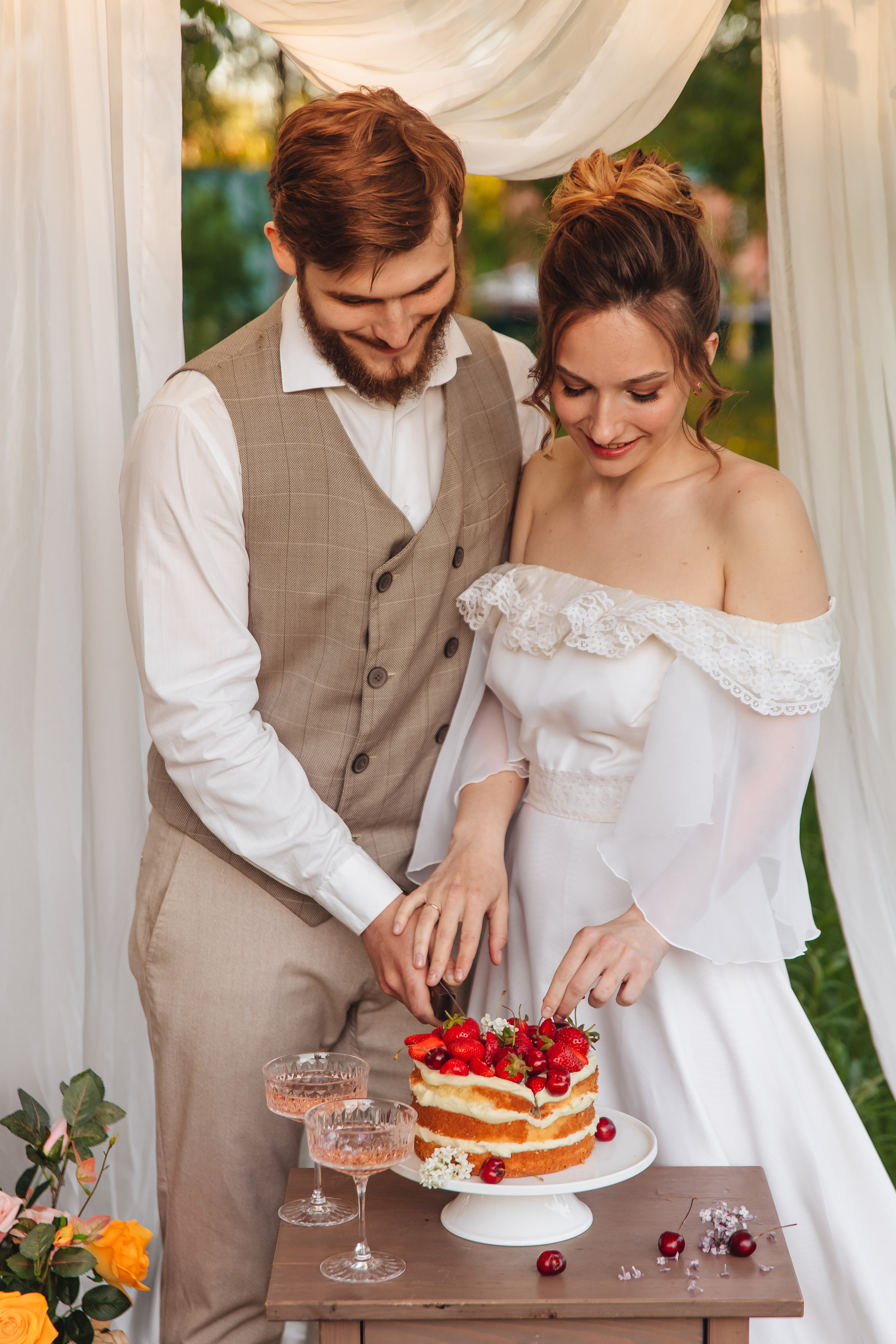 Андрей и Лиза. Свадебный и семейный фотограф в Туле и области Маша Костина