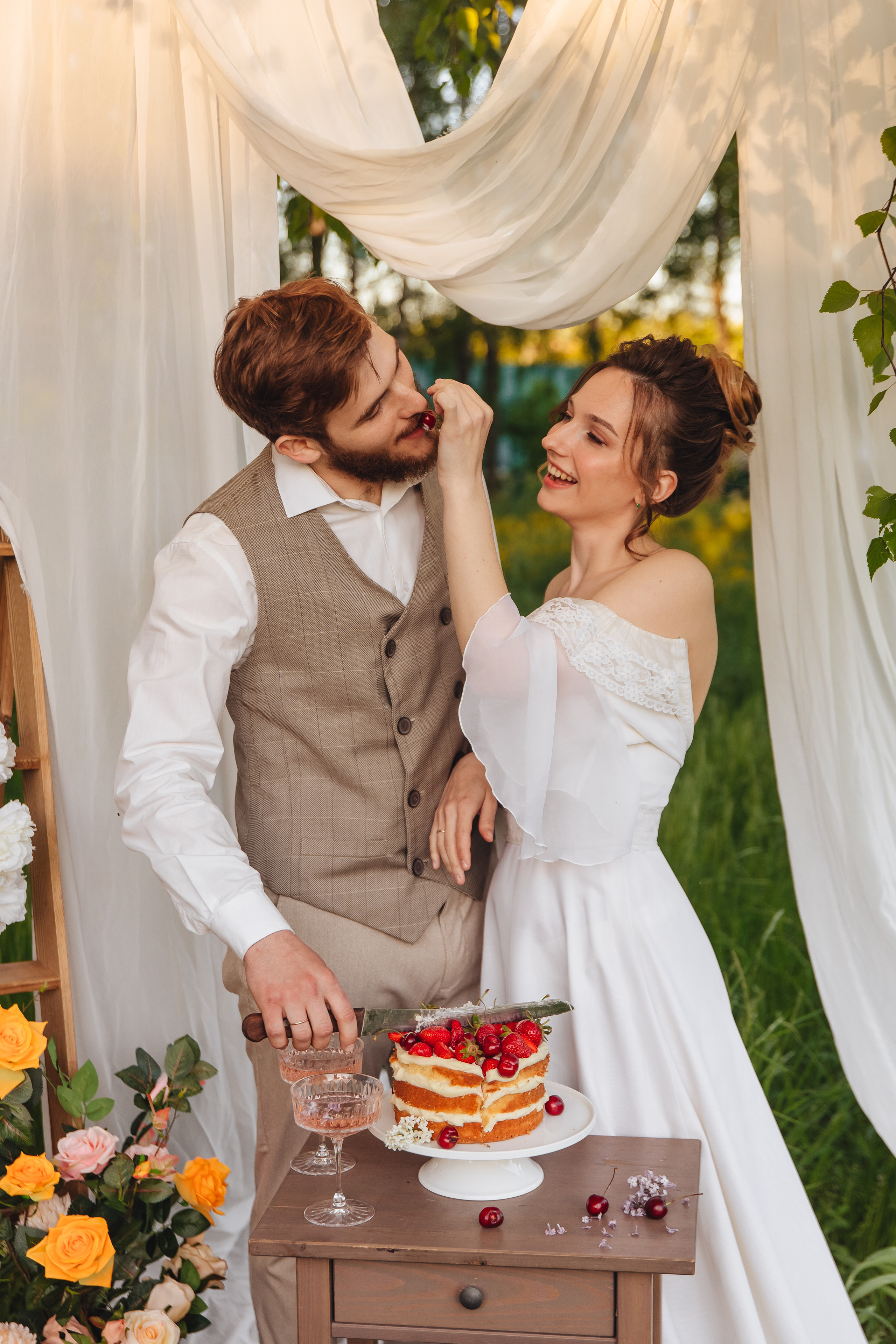 Андрей и Лиза. Свадебный и семейный фотограф в Туле и области Маша Костина