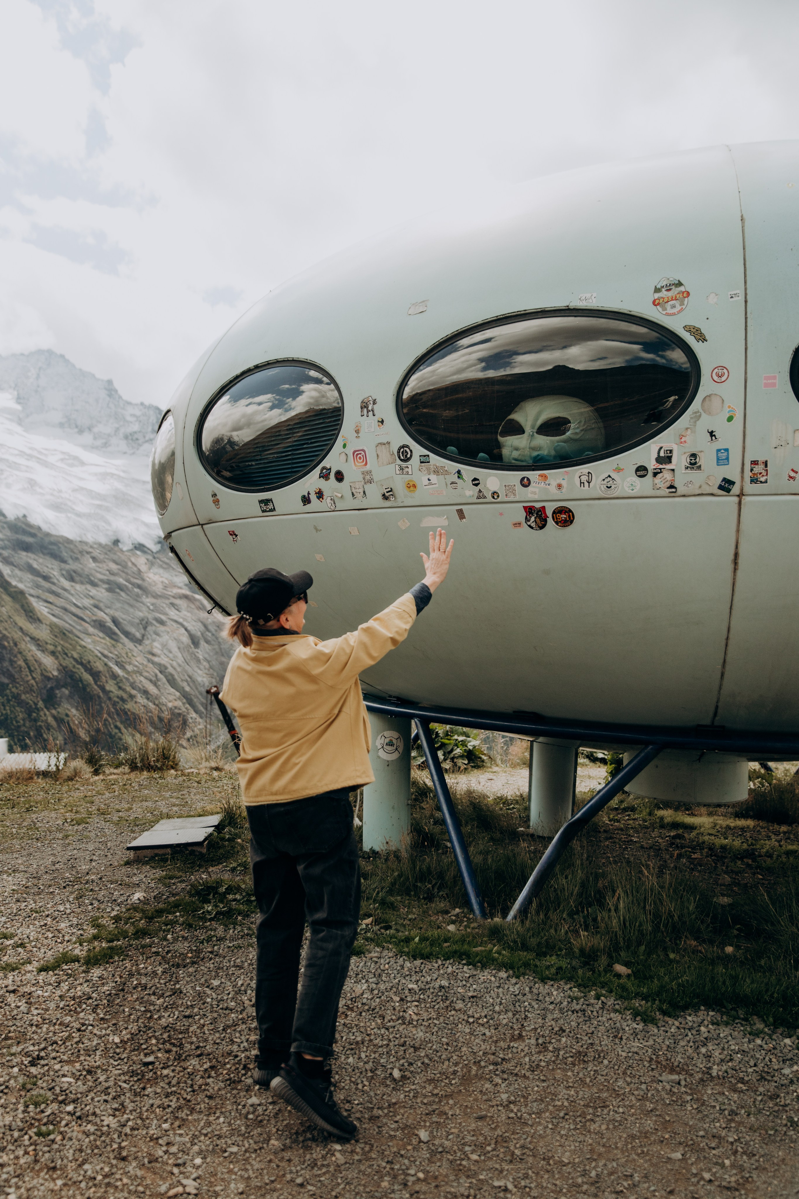 Юля с семьей, Домбай. Портфолио