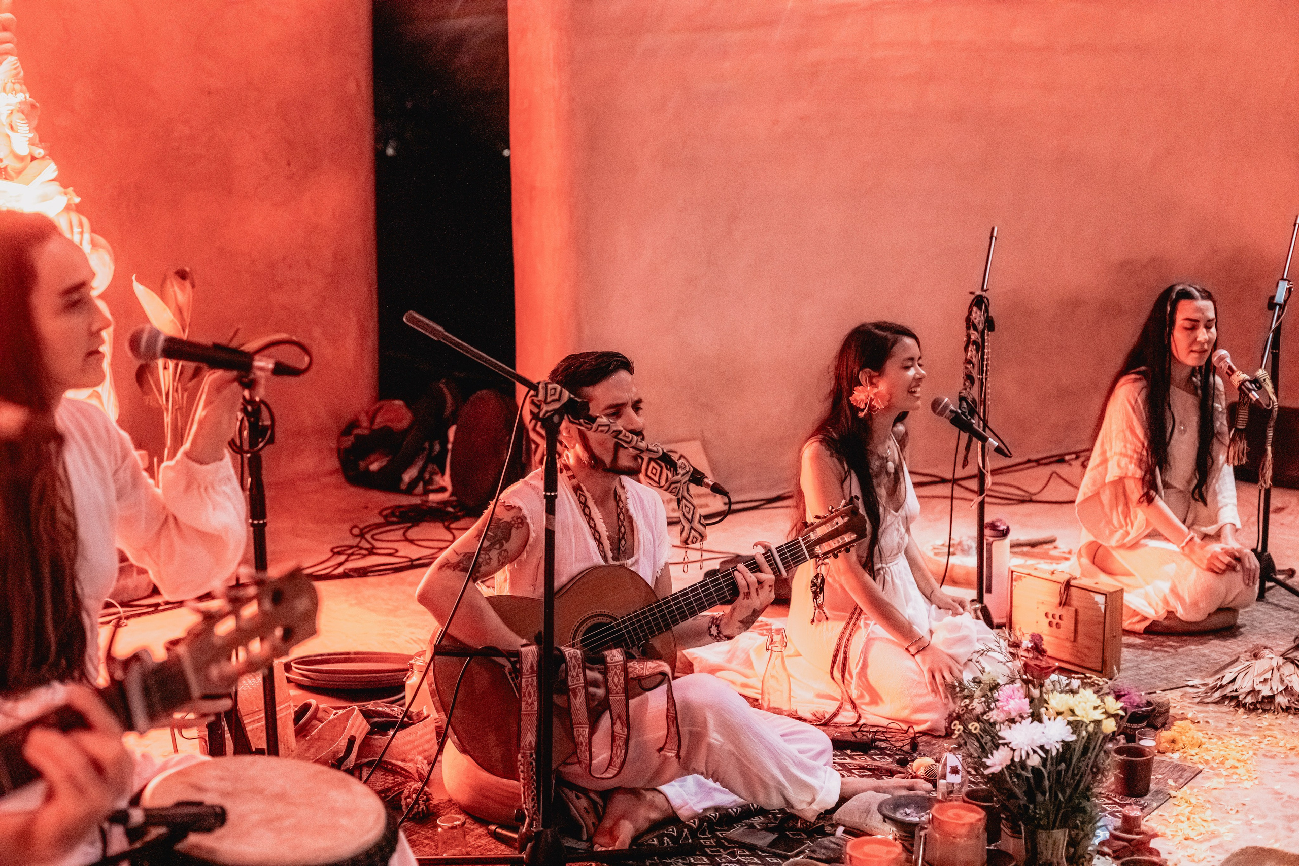 Cacao ceremony Full moon jan w Juan. Mariam Bagdasaryan