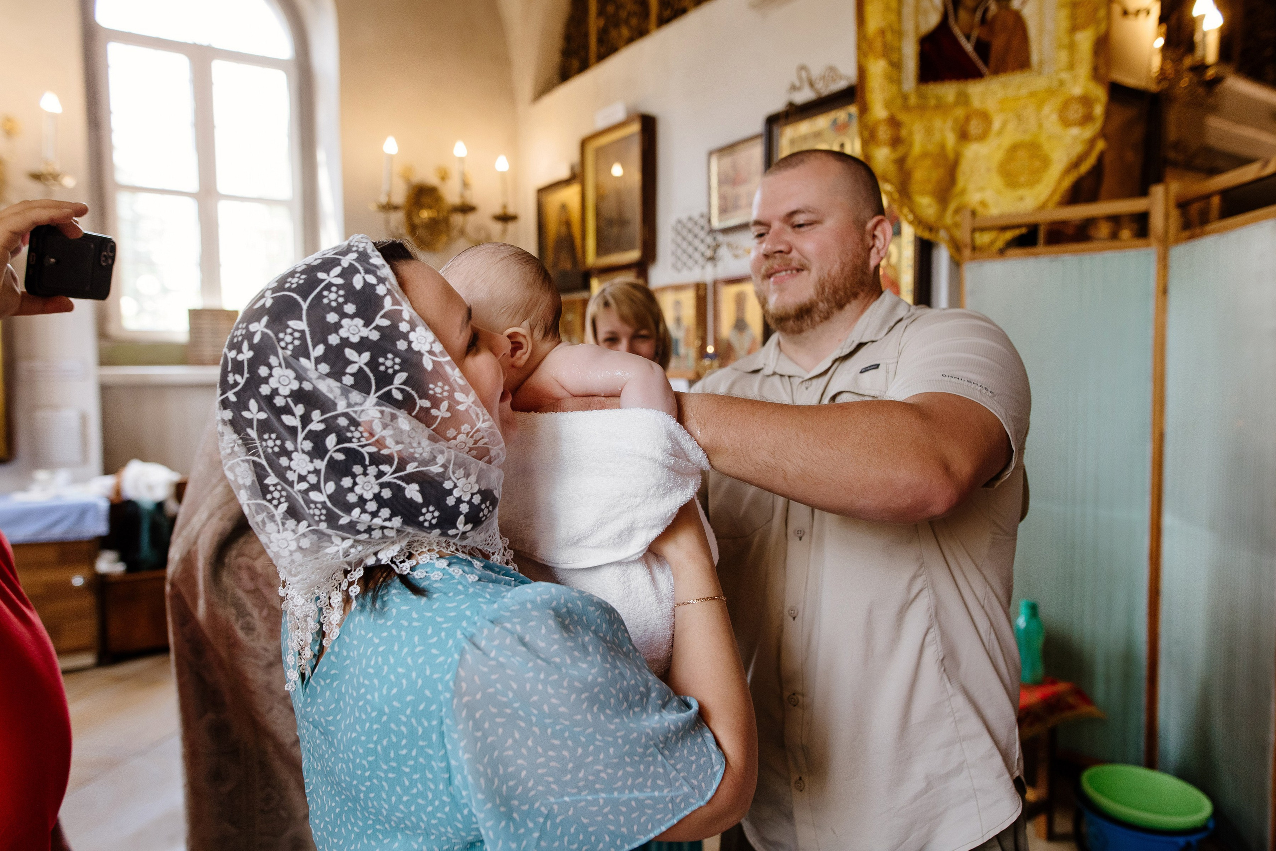 Крещение Никиты. Свадебный и семейный фотограф Екатерина Иванова