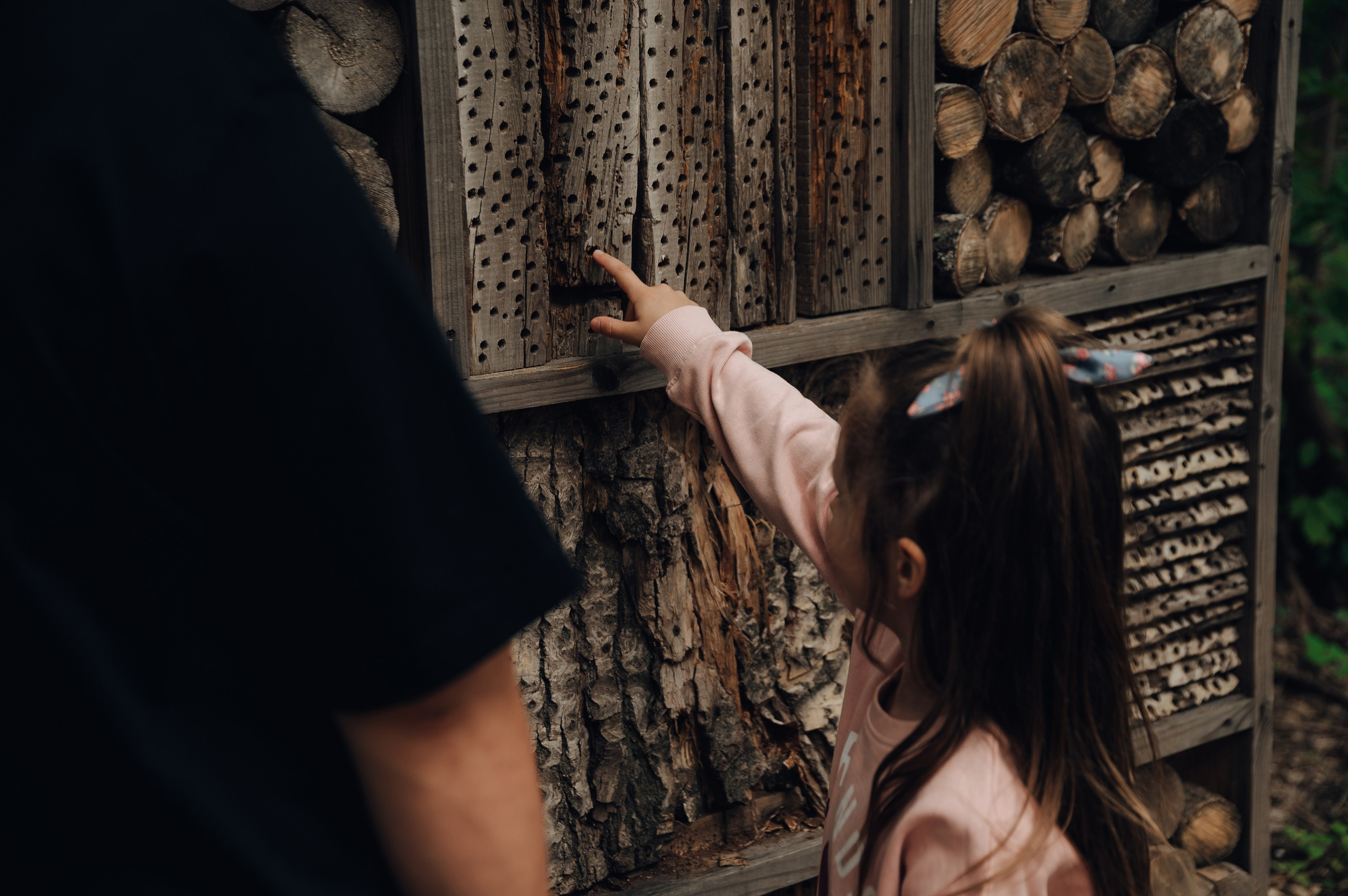 Трое в парке и меховой шар. Детский и семейный фотограф Катерина Мишина