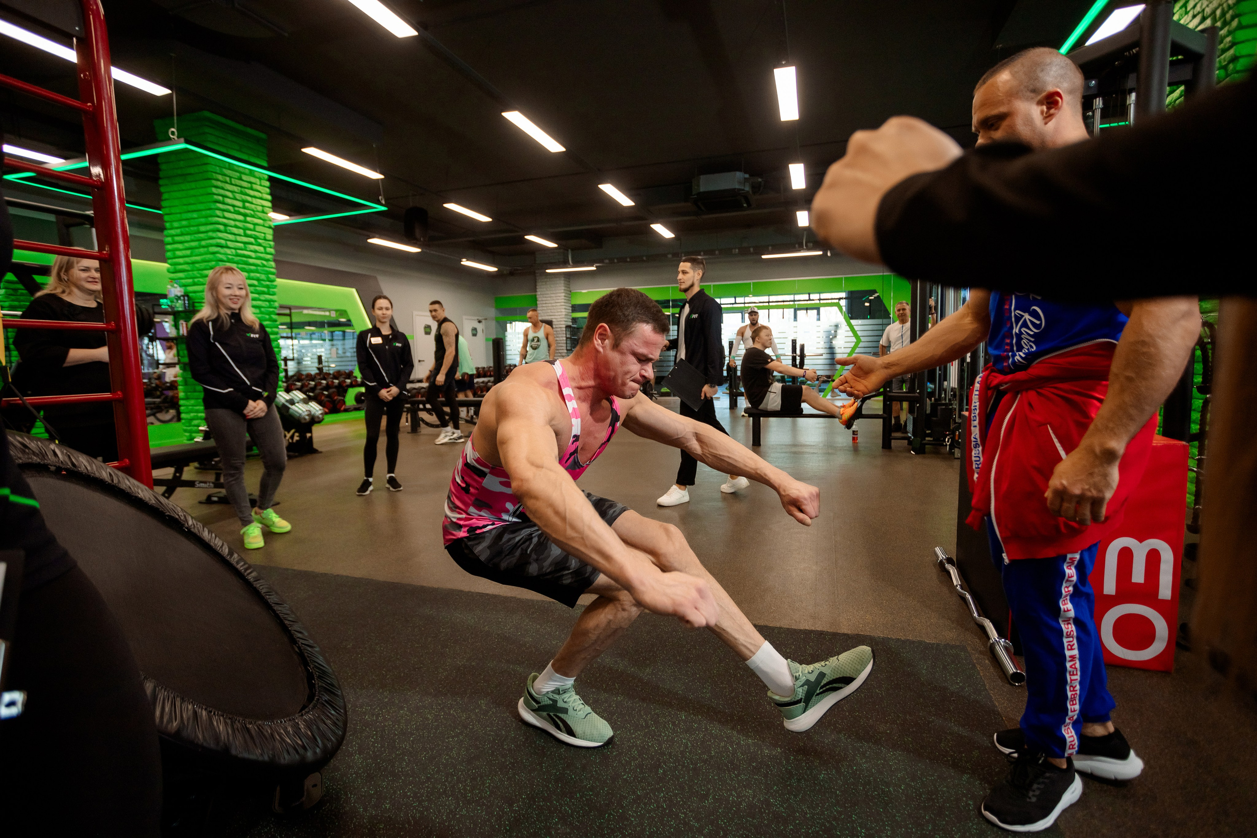 РЕПОРТАЖ: ФИТНЕСС-КЛУБ X-FIT. Профессиональный фотограф в Ижевске Леша Петров