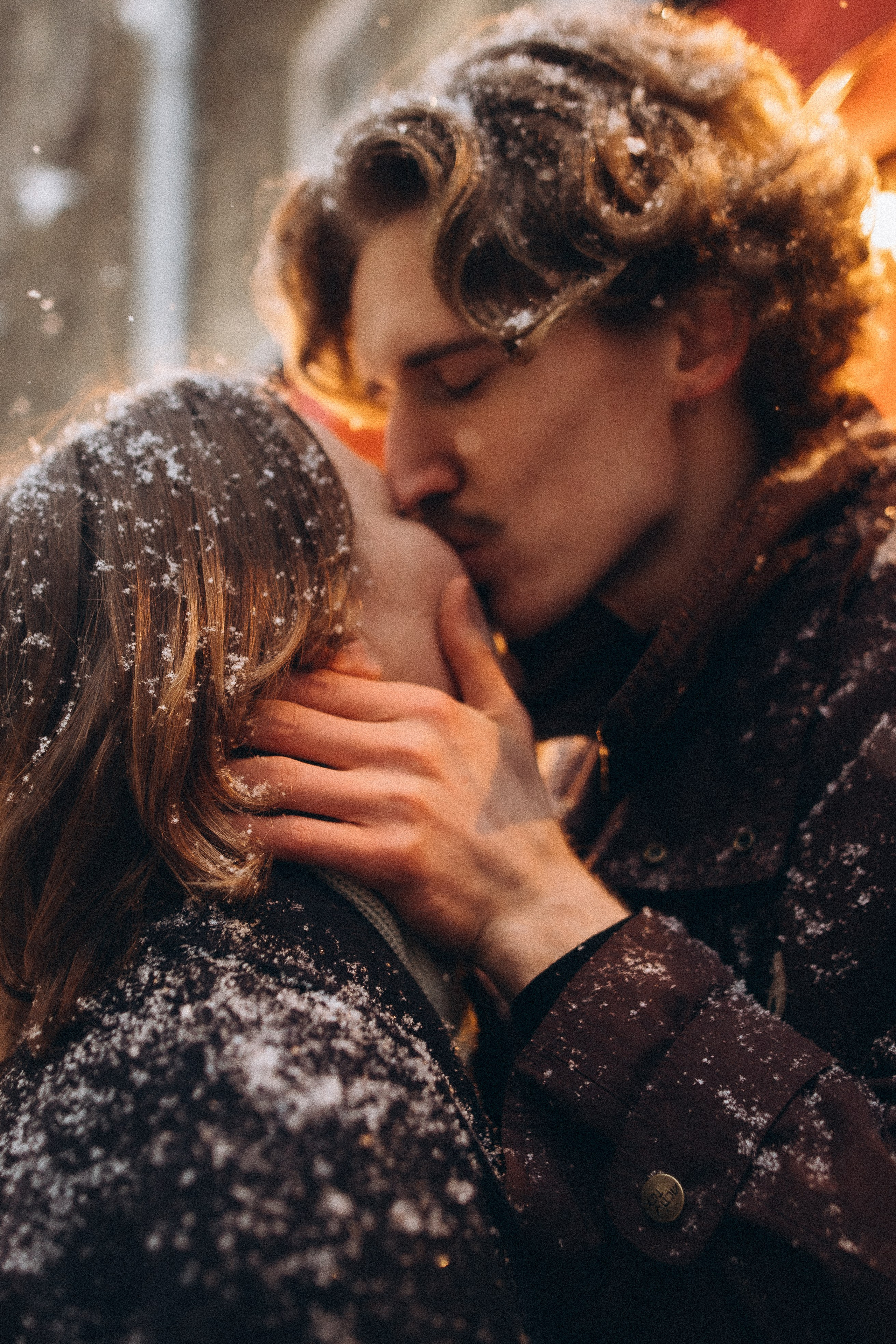 Снежная лав стори. Фотограф ПИТЕР СПБ Надежда Баранова