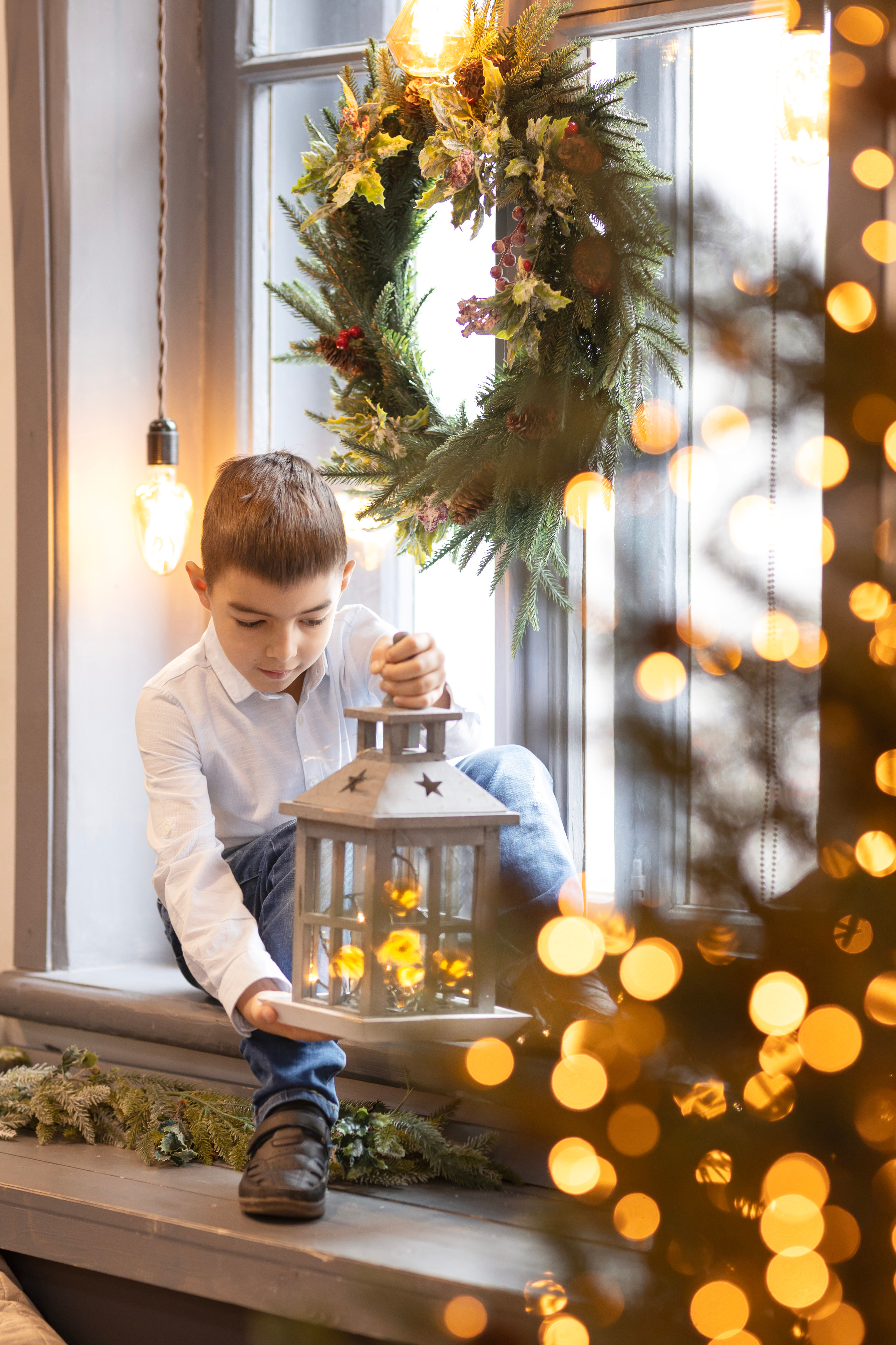 Новый год. Семейный и детский фотограф в Алматы Юлия Бельфер