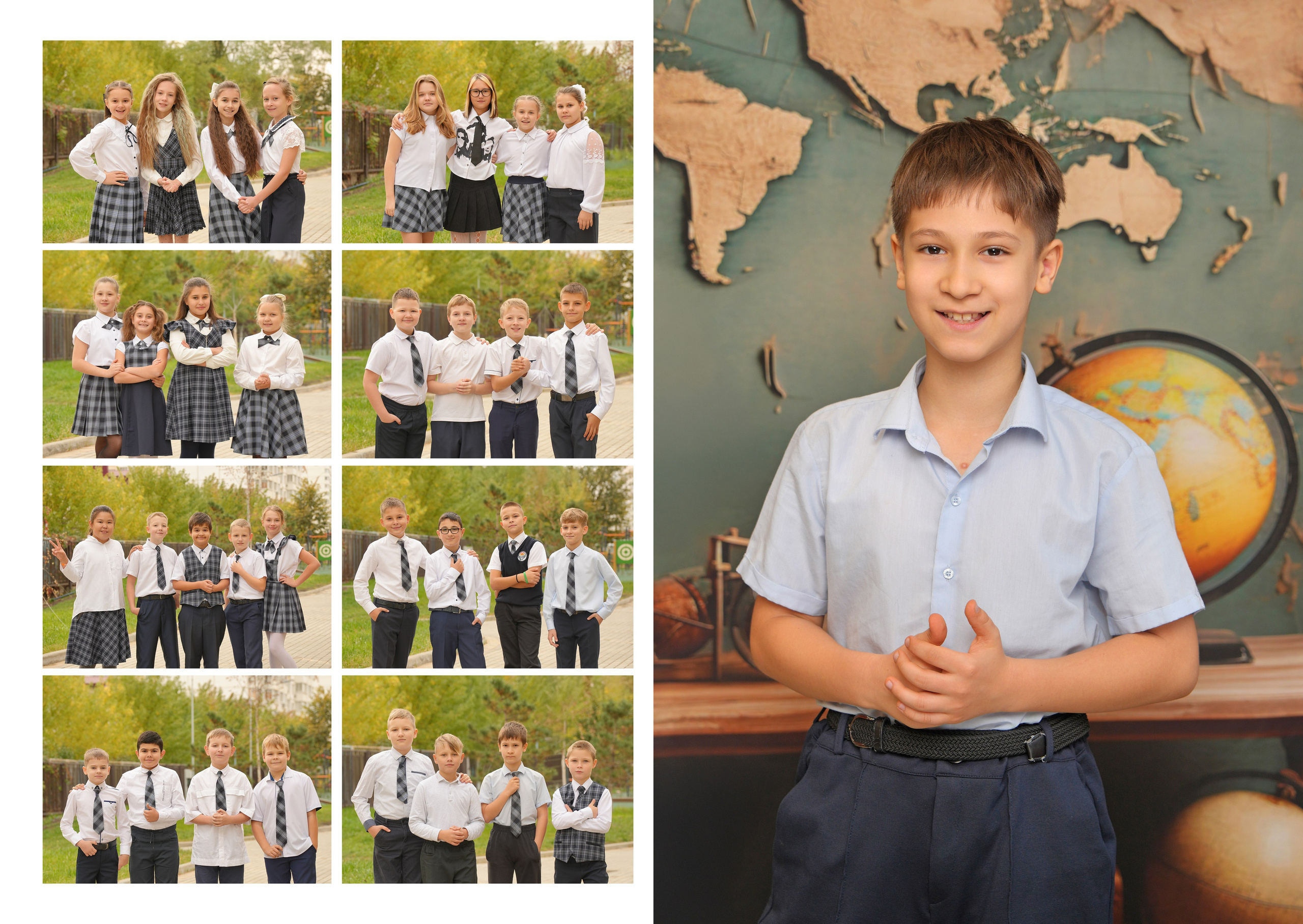 ШКОЛА 104 ф — 4 «И» класс. Красивый выпускной альбом в Краснодаре