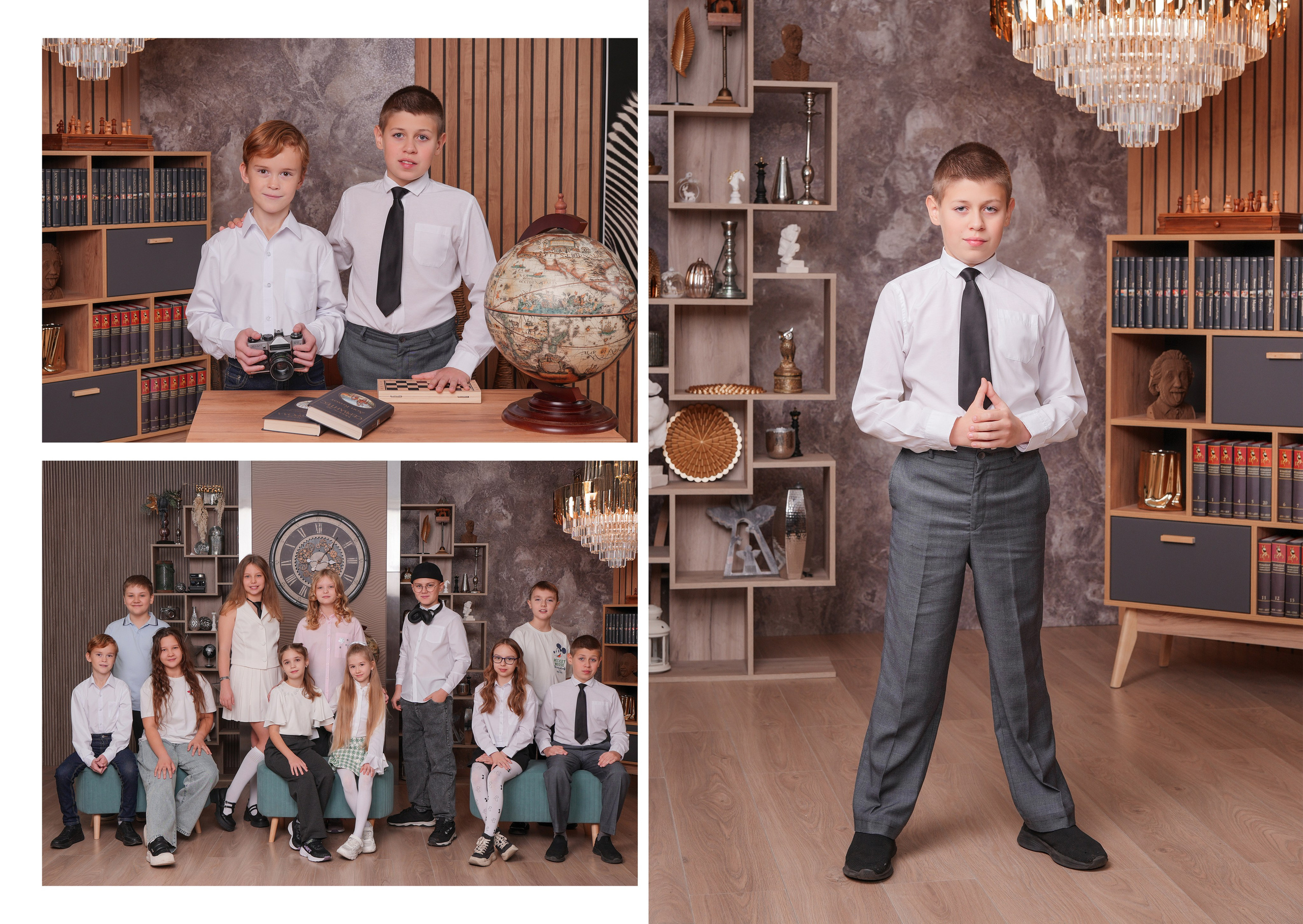 ЛИЦЕЙ 64 4 В. Красивый выпускной альбом в Краснодаре