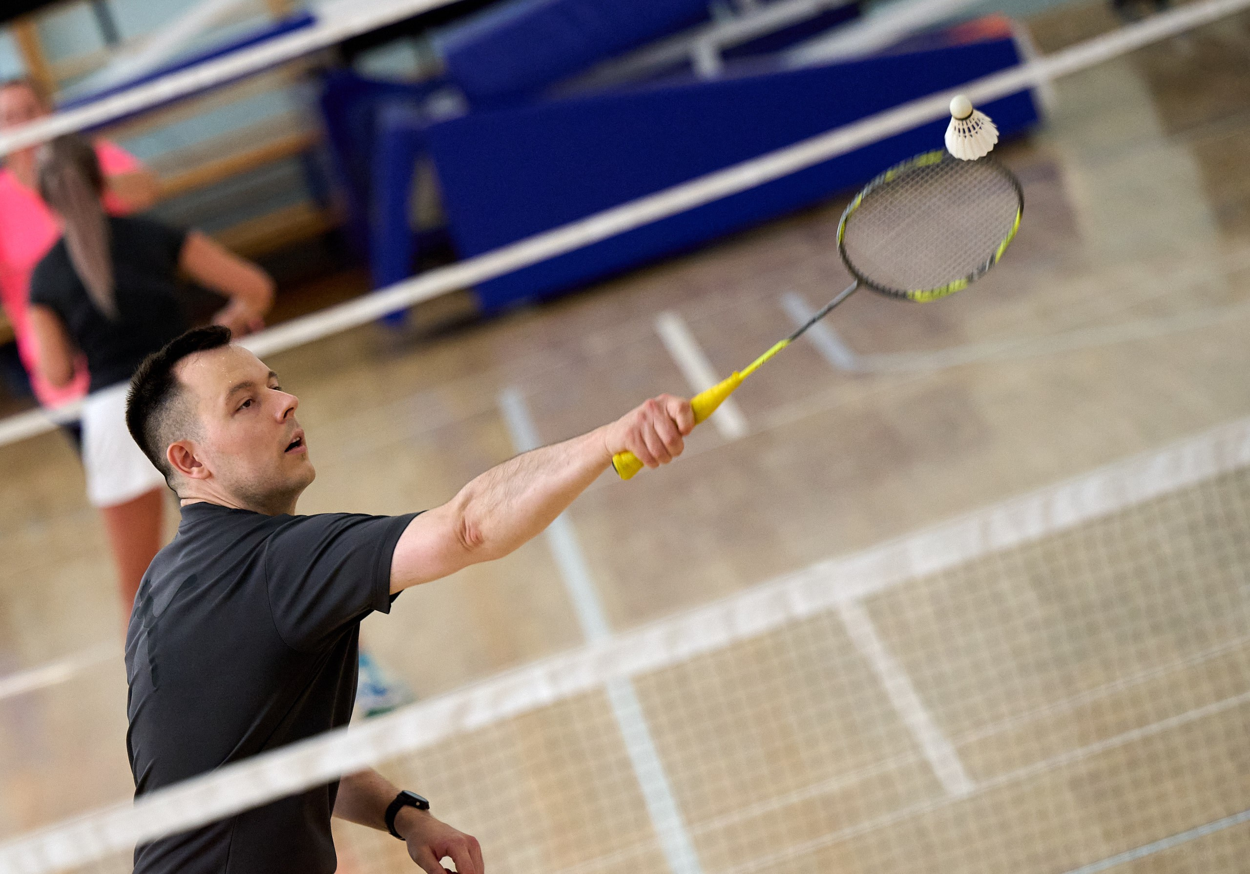 Бадминтон. Мастер-класс Любови Сухановой. Ижевск. 20.07.2024. Спортивный репортажный фотограф в Ижевске Сергей Мерзляков