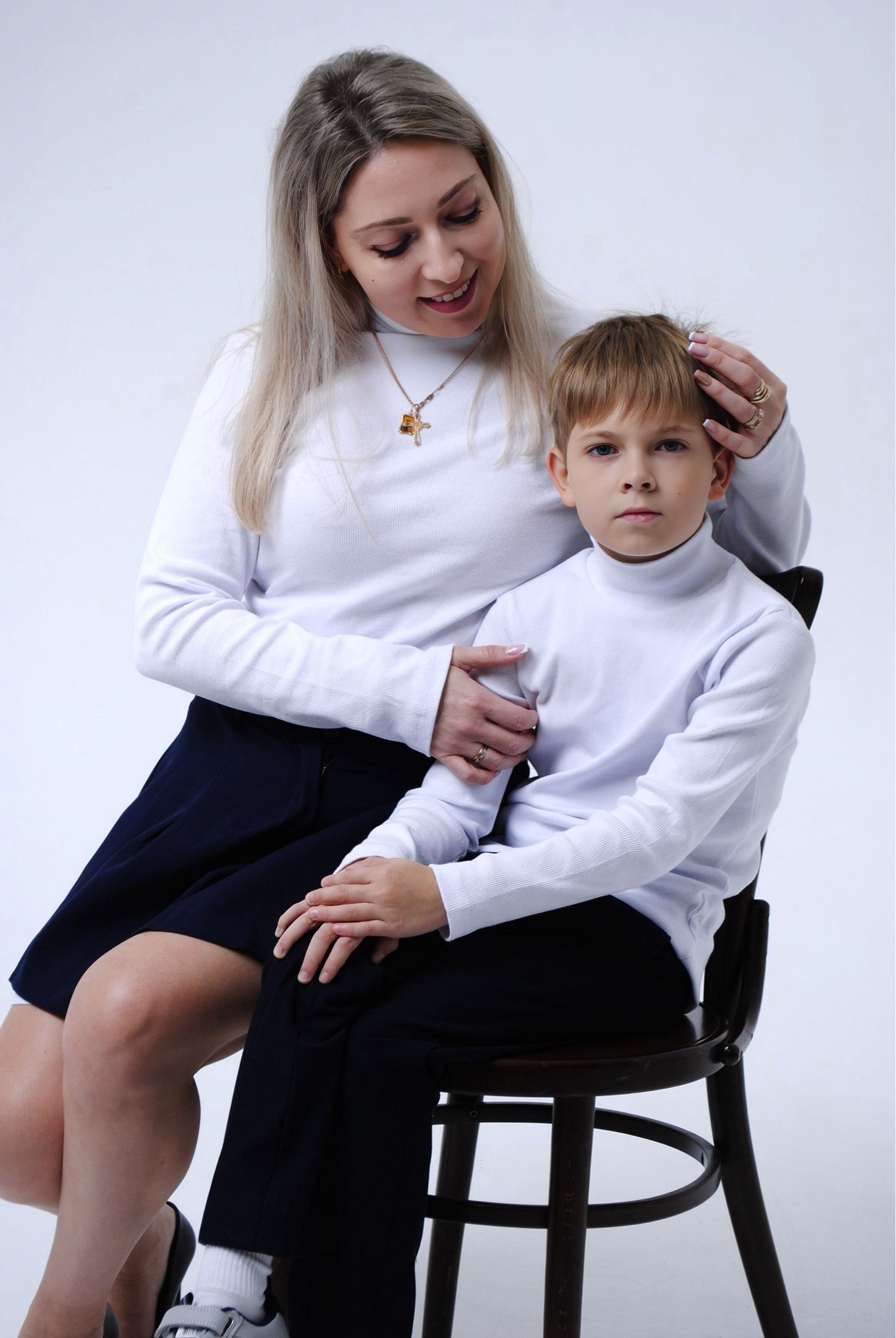 Оксана и сыновья. Фотограф Мария Мусаелян