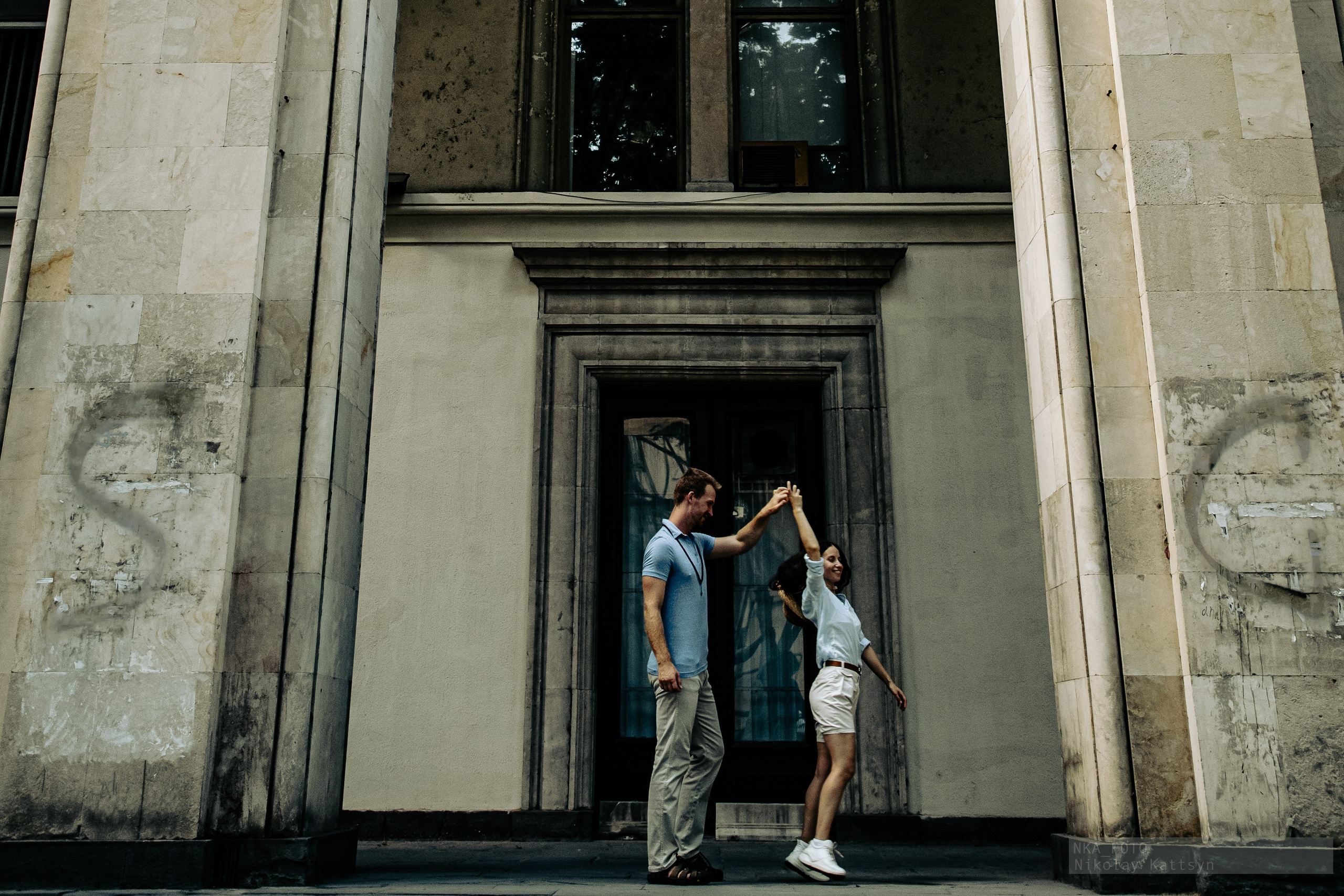 Пара в городе Тбилиси. Фотограф в Москве портреты | репортажи | спорт
