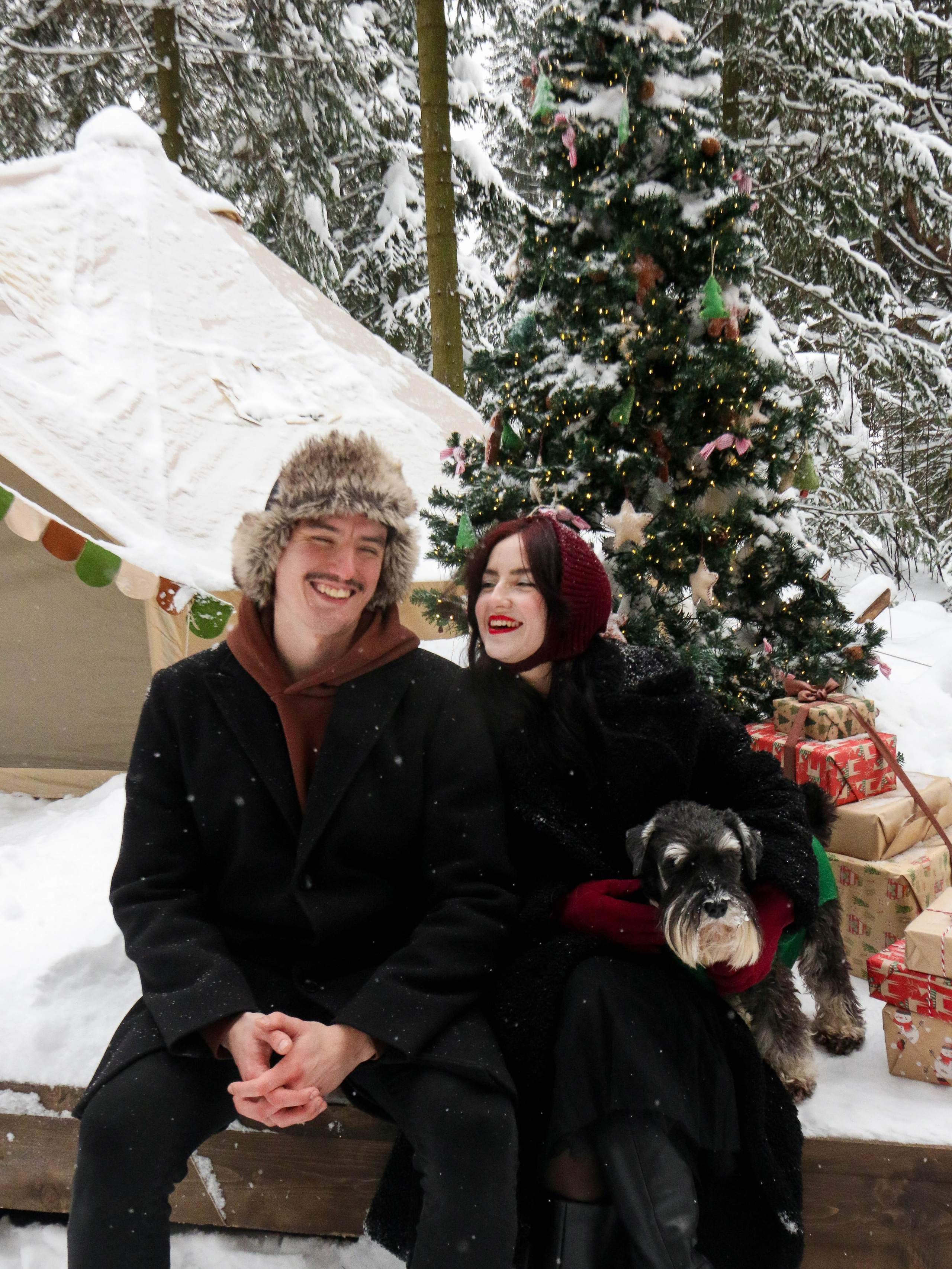 Лес зима. Семейный фотограф в Кемерово Мария Дорожко