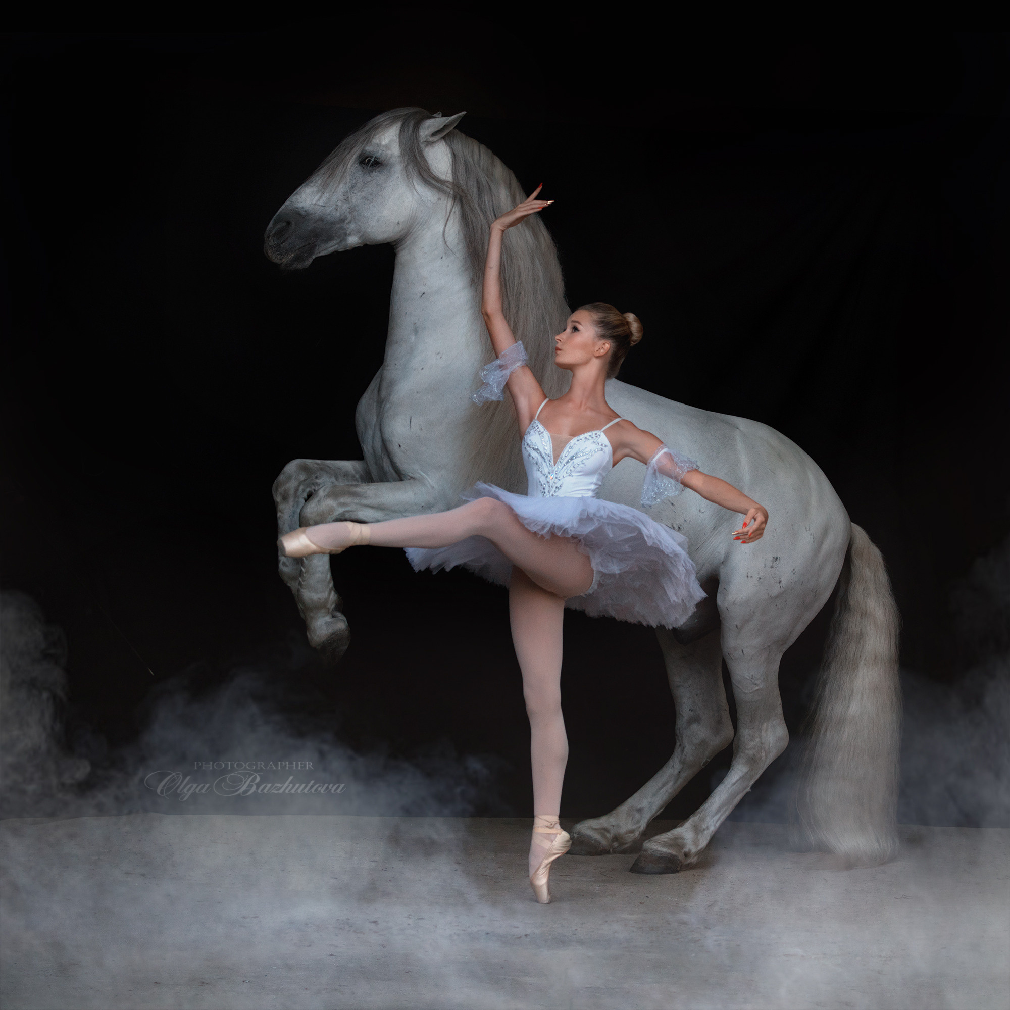 Балерины и лошади. Ольга Бажутова конный и портретный фотограф в Москве